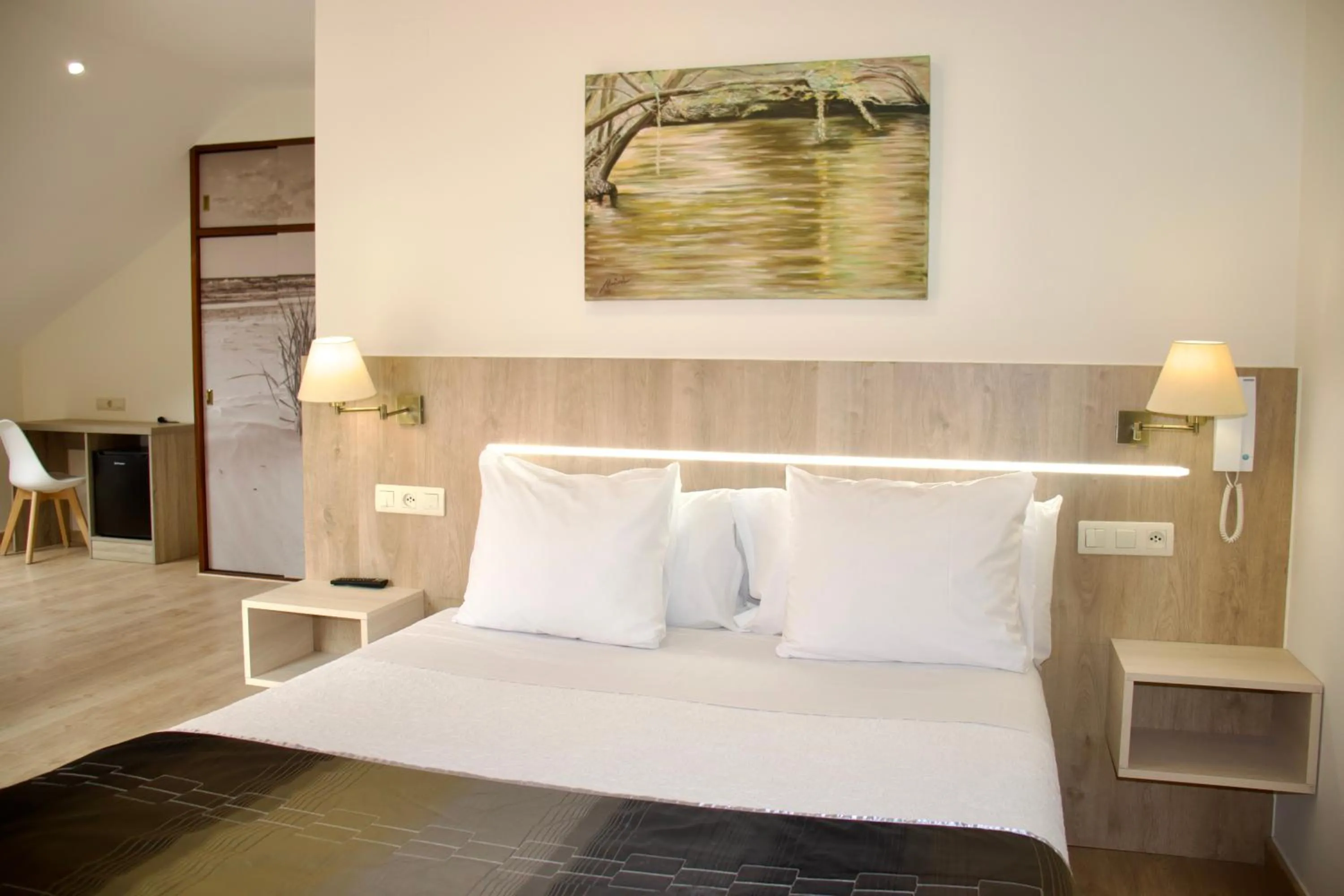 Bed in Hotel Playa de Lago