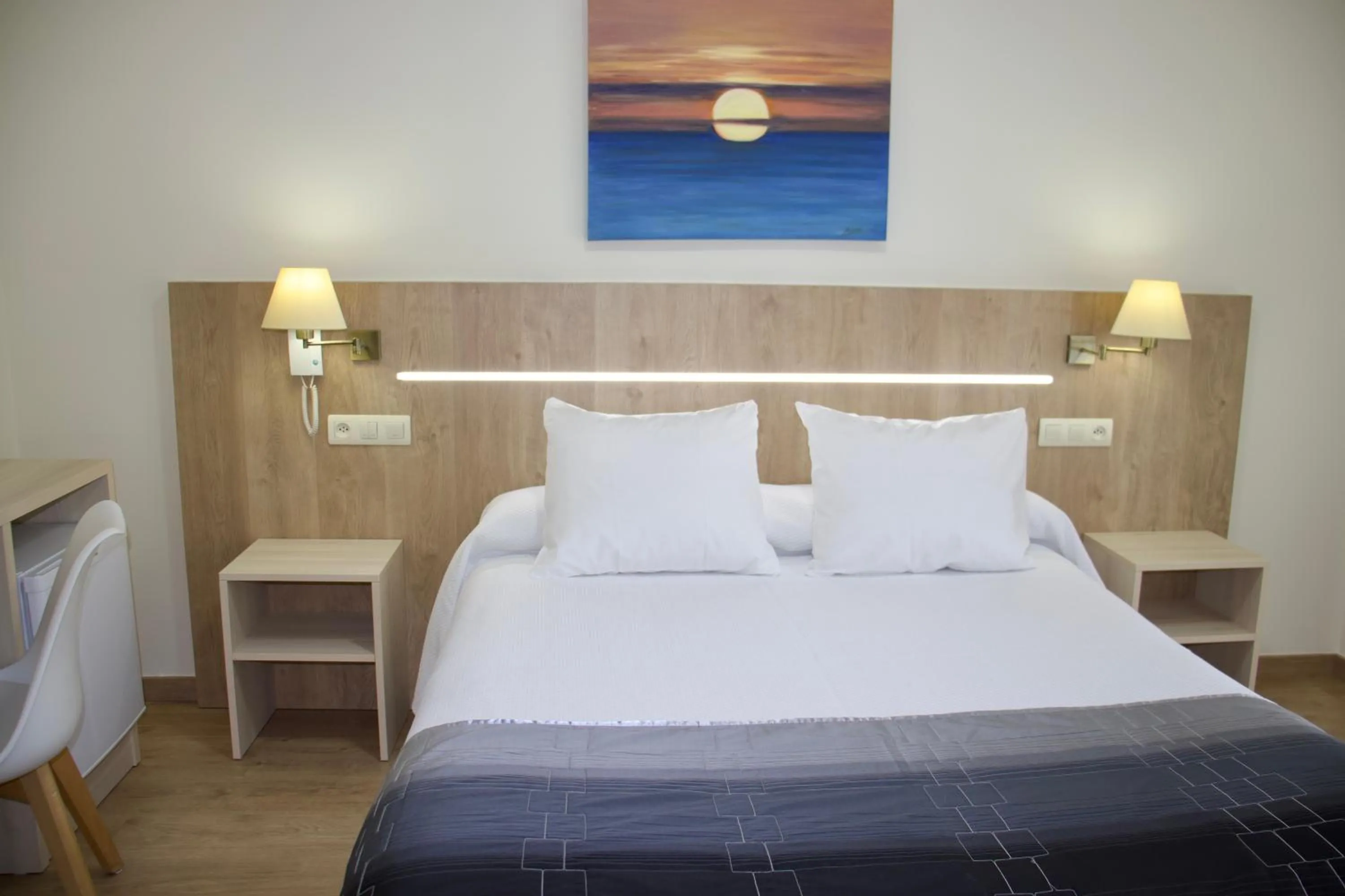 Bed in Hotel Playa de Lago