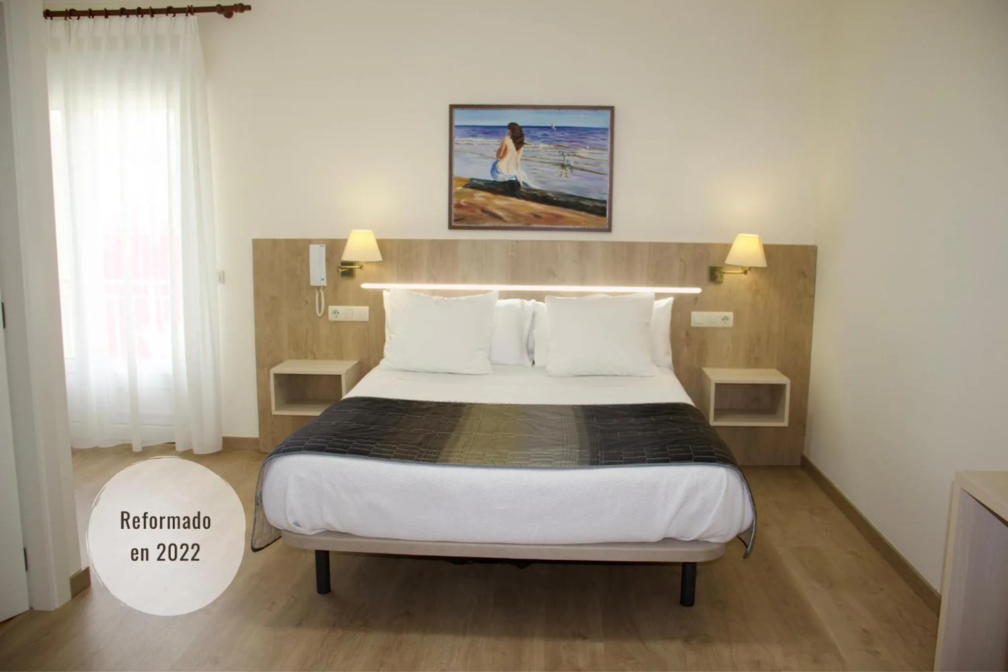 Bed in Hotel Playa de Lago
