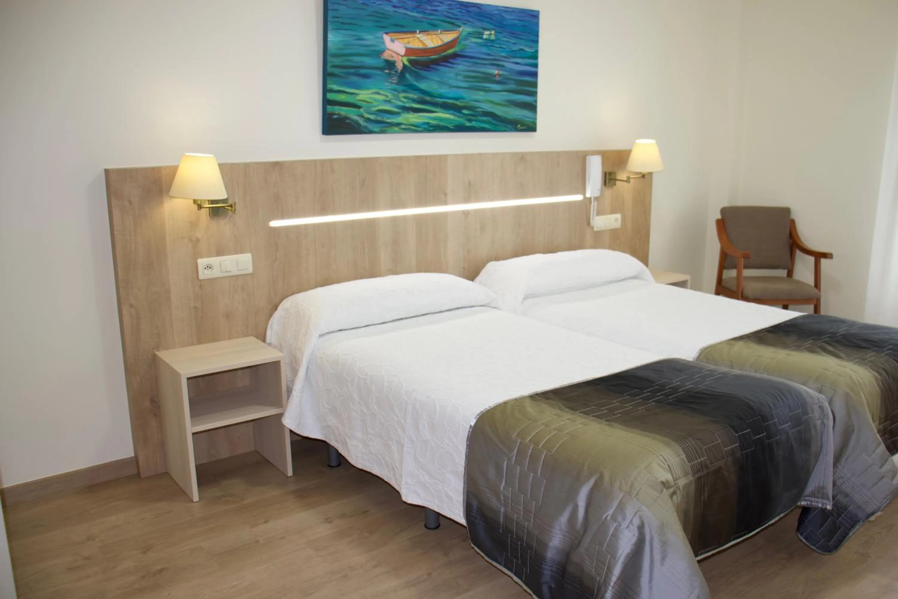 Bed in Hotel Playa de Lago
