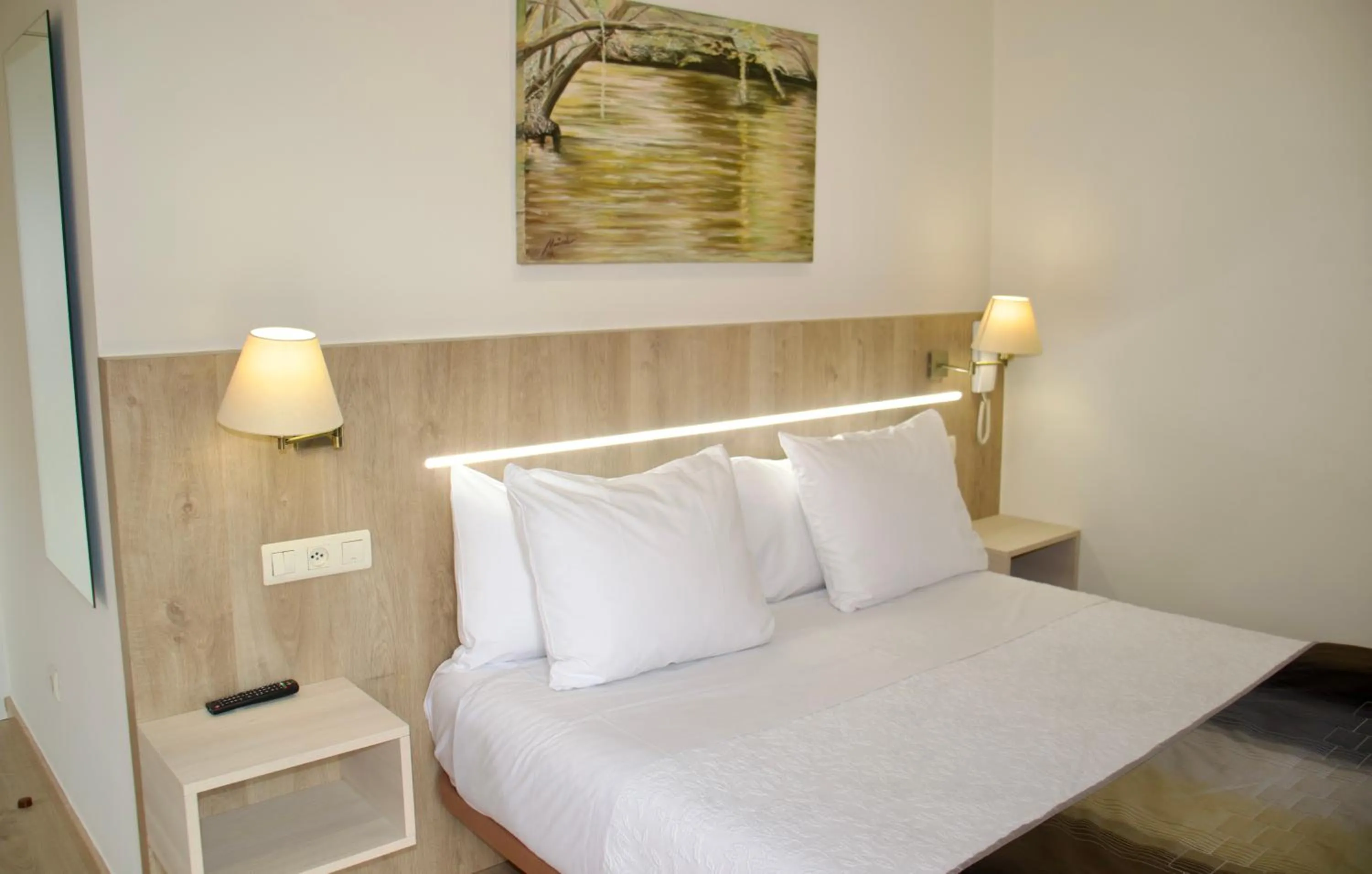 Bed in Hotel Playa de Lago