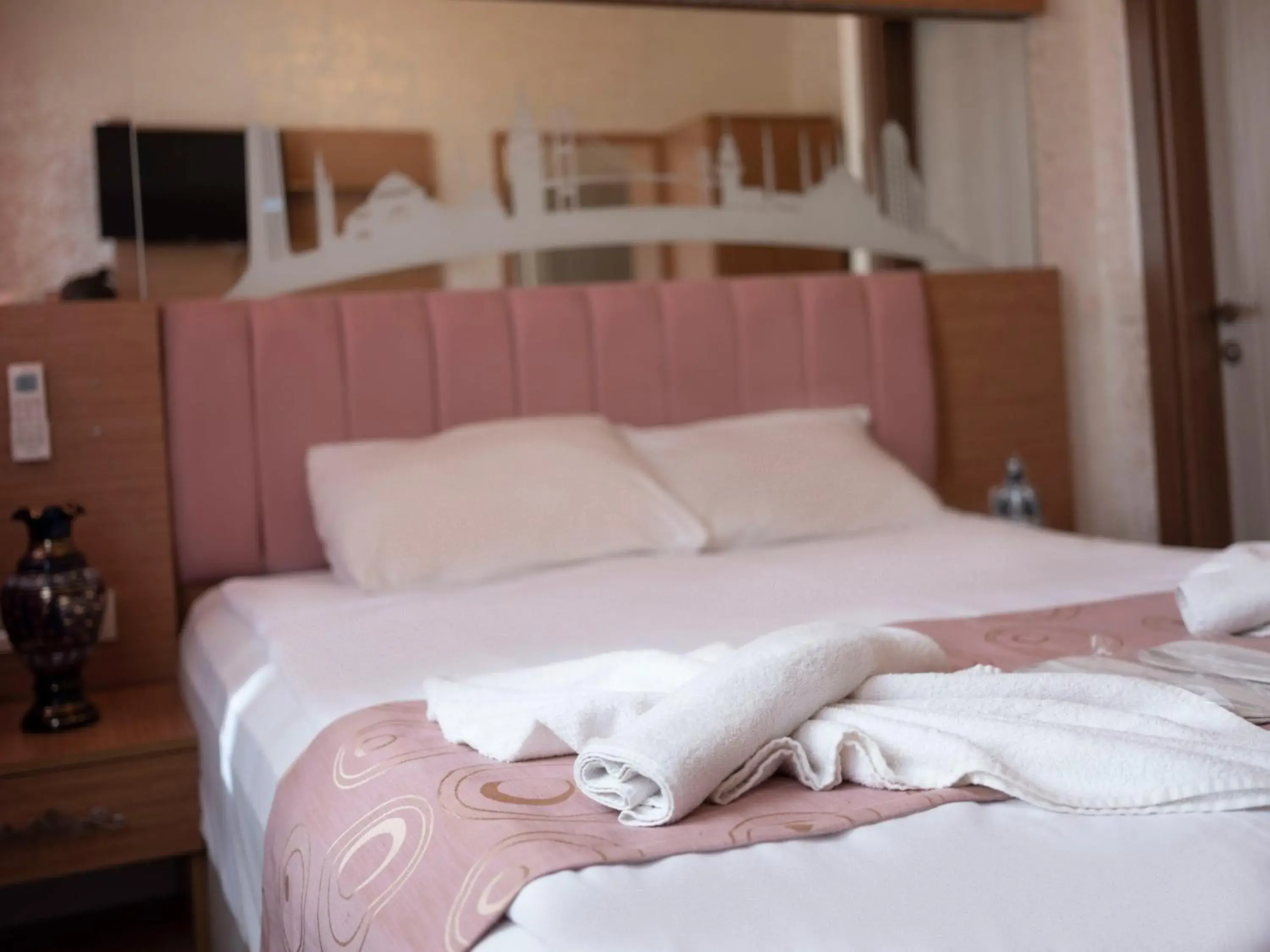 Bed in Hotel Megaron Bed in Hotel Megaron