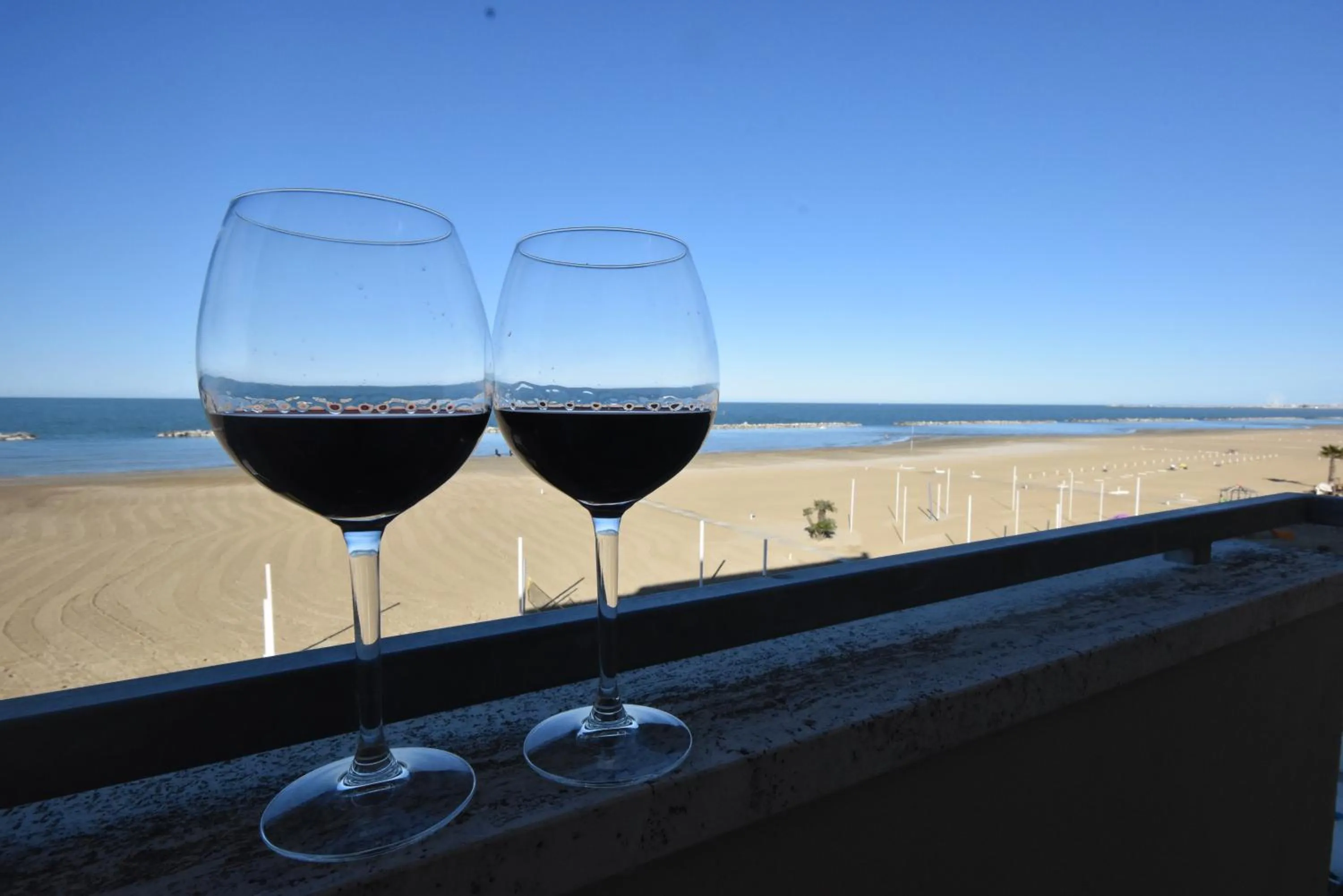 Balcony/Terrace in Hotel Suprem sul Mare