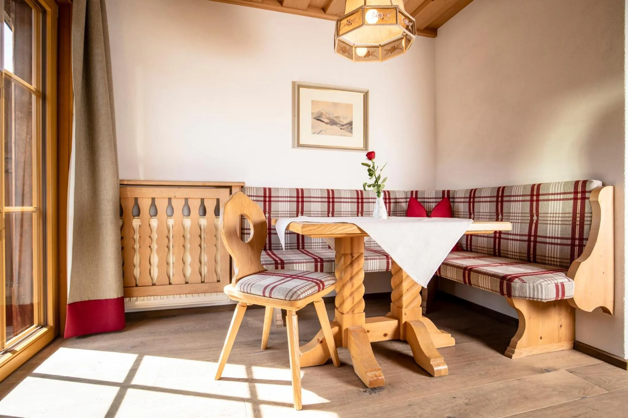 Seating area in Gästehaus Gratlspitz