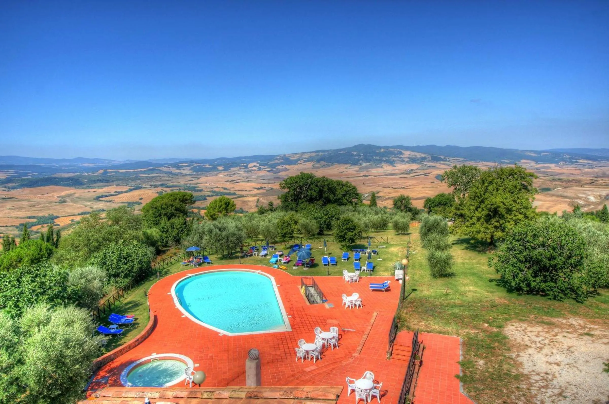 Solarium in Hotel Residence Villa Rioddi