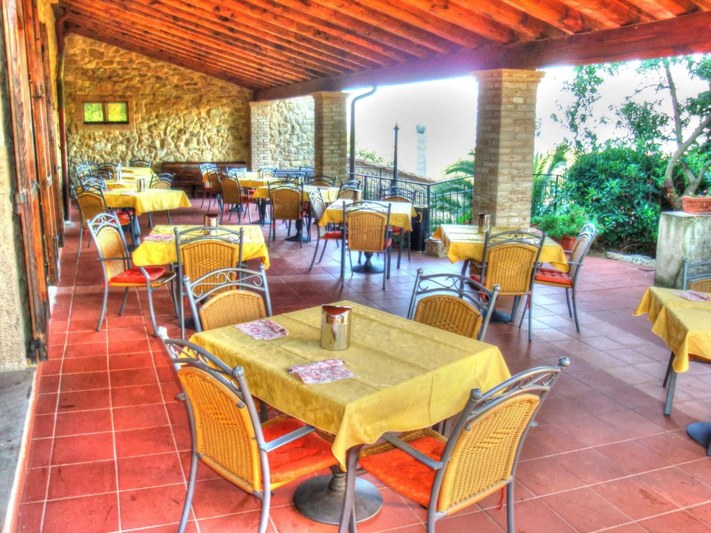 Balcony/Terrace in Hotel Residence Villa Rioddi