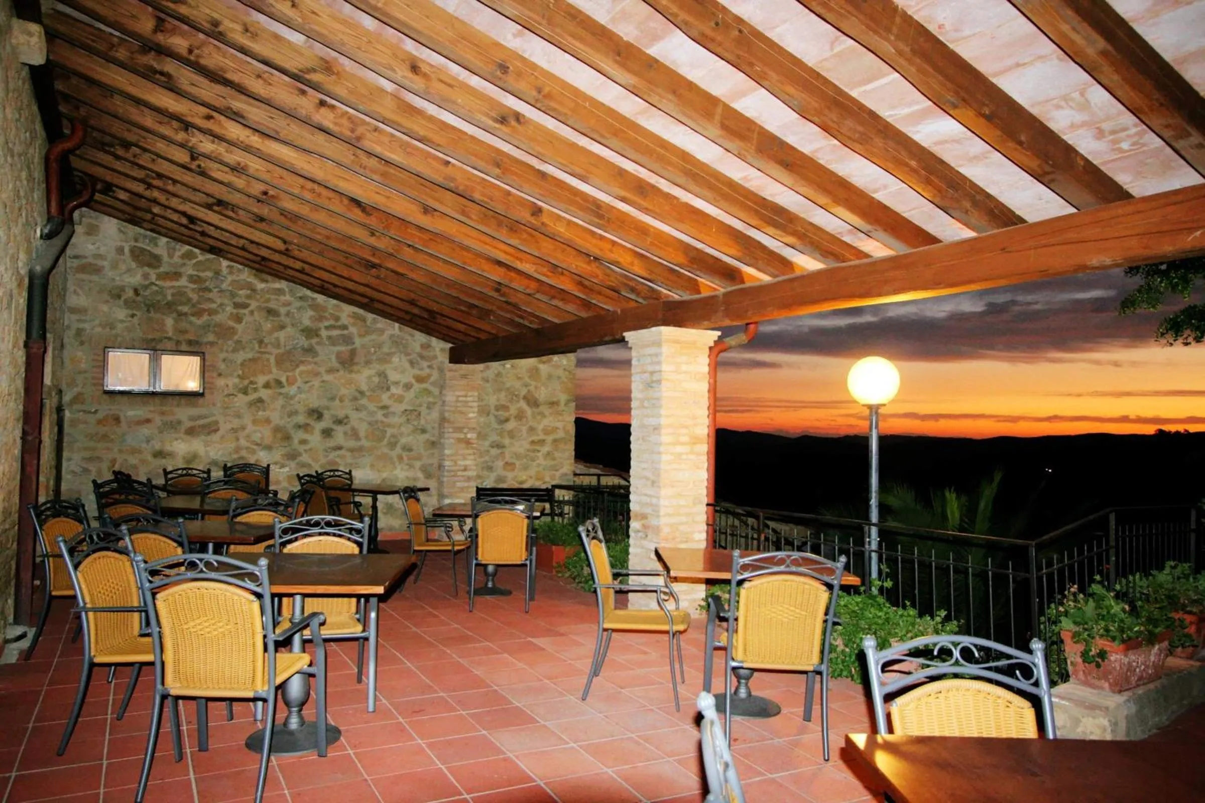 Balcony/Terrace in Hotel Residence Villa Rioddi