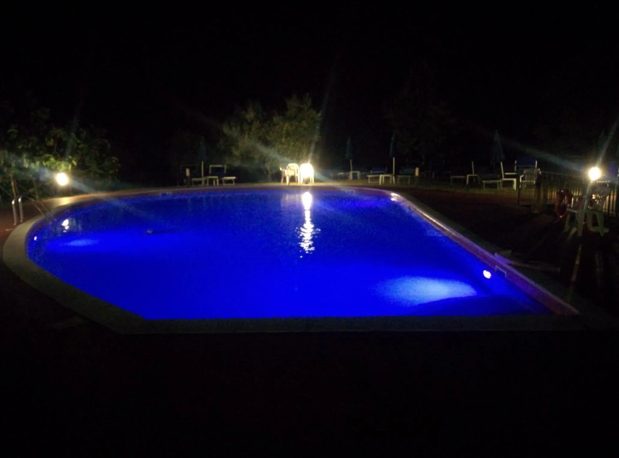 Swimming pool in Hotel Residence Villa Rioddi