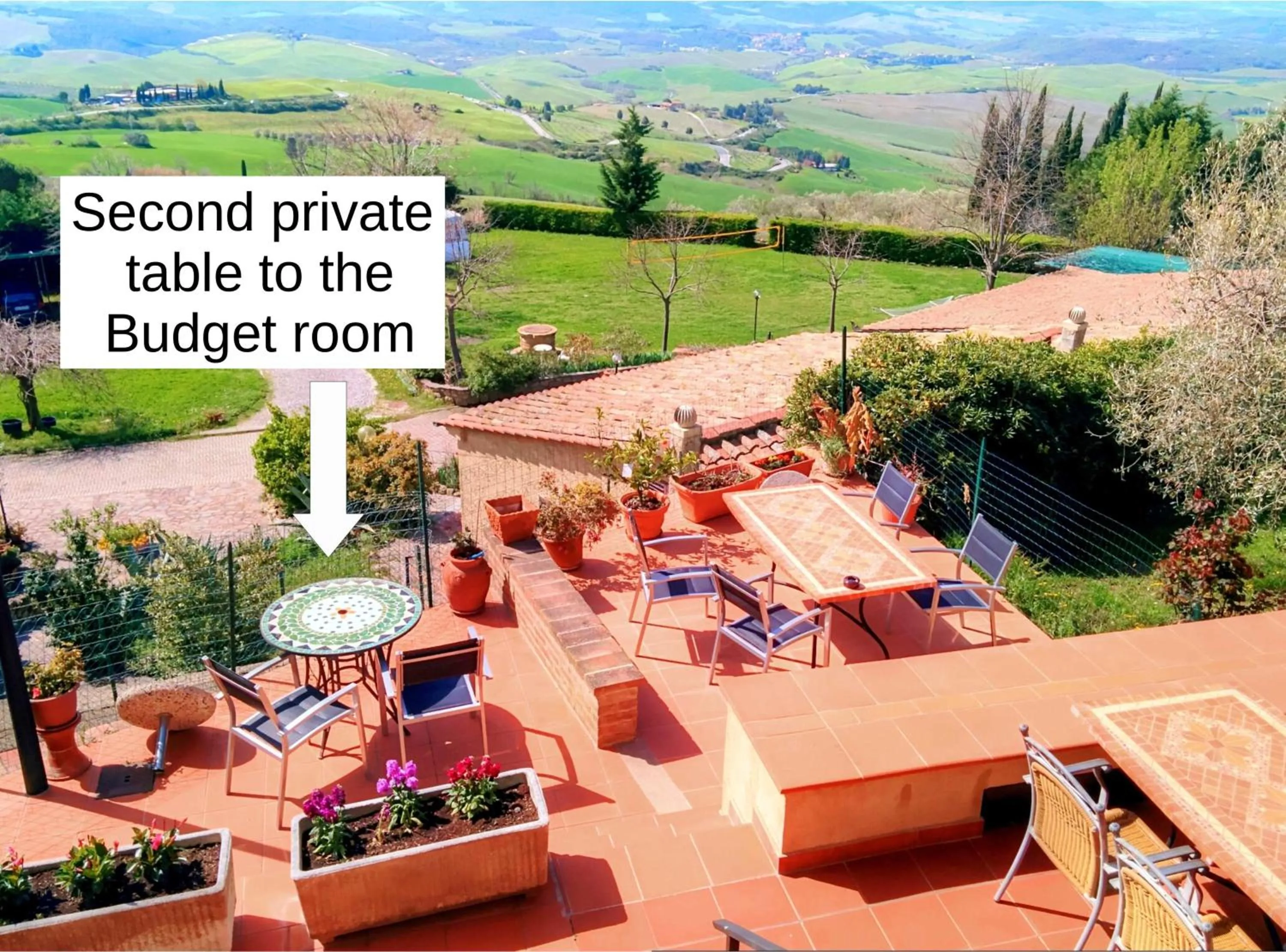 Balcony/Terrace in Hotel Residence Villa Rioddi