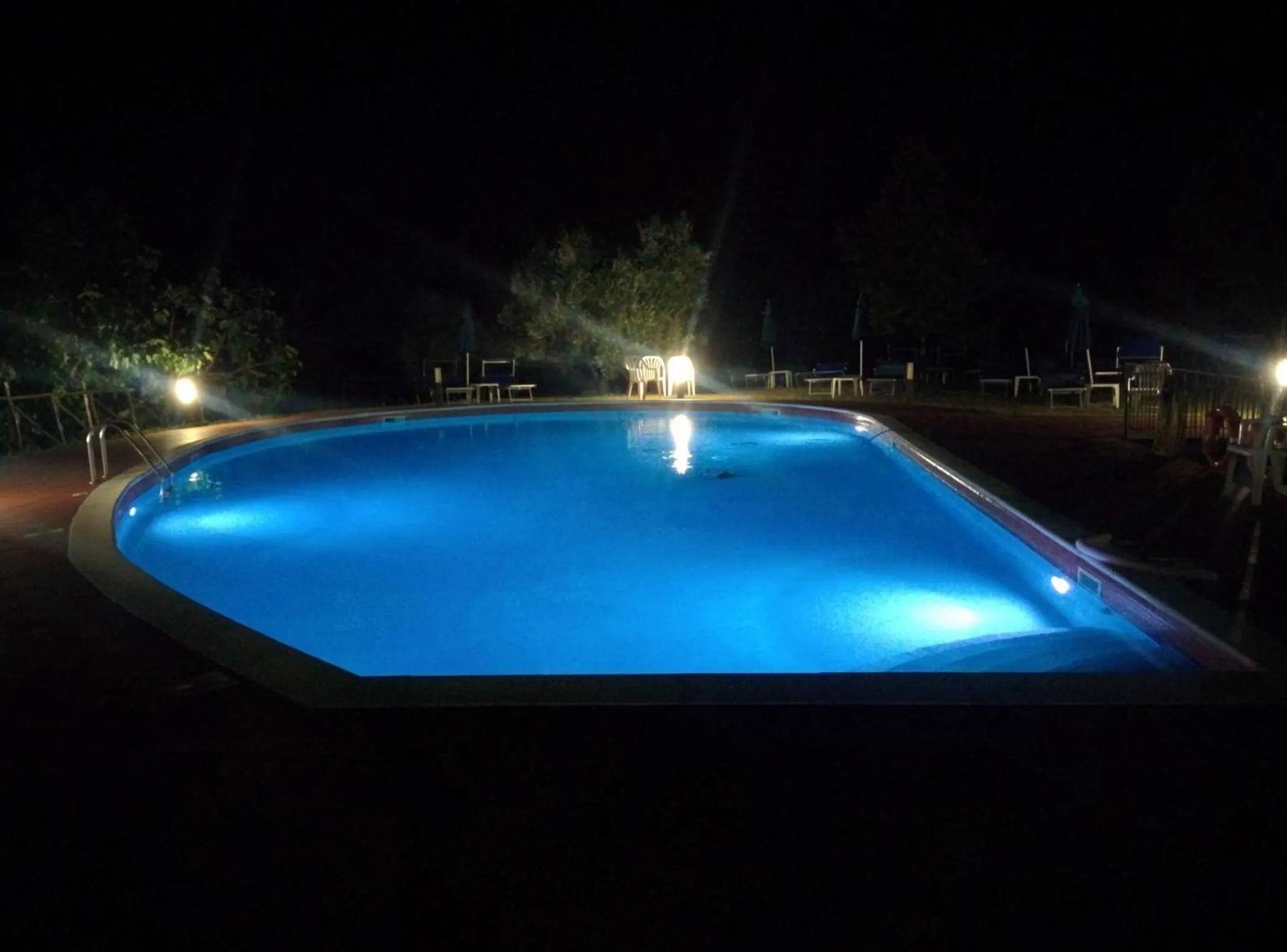 Swimming pool in Hotel Residence Villa Rioddi