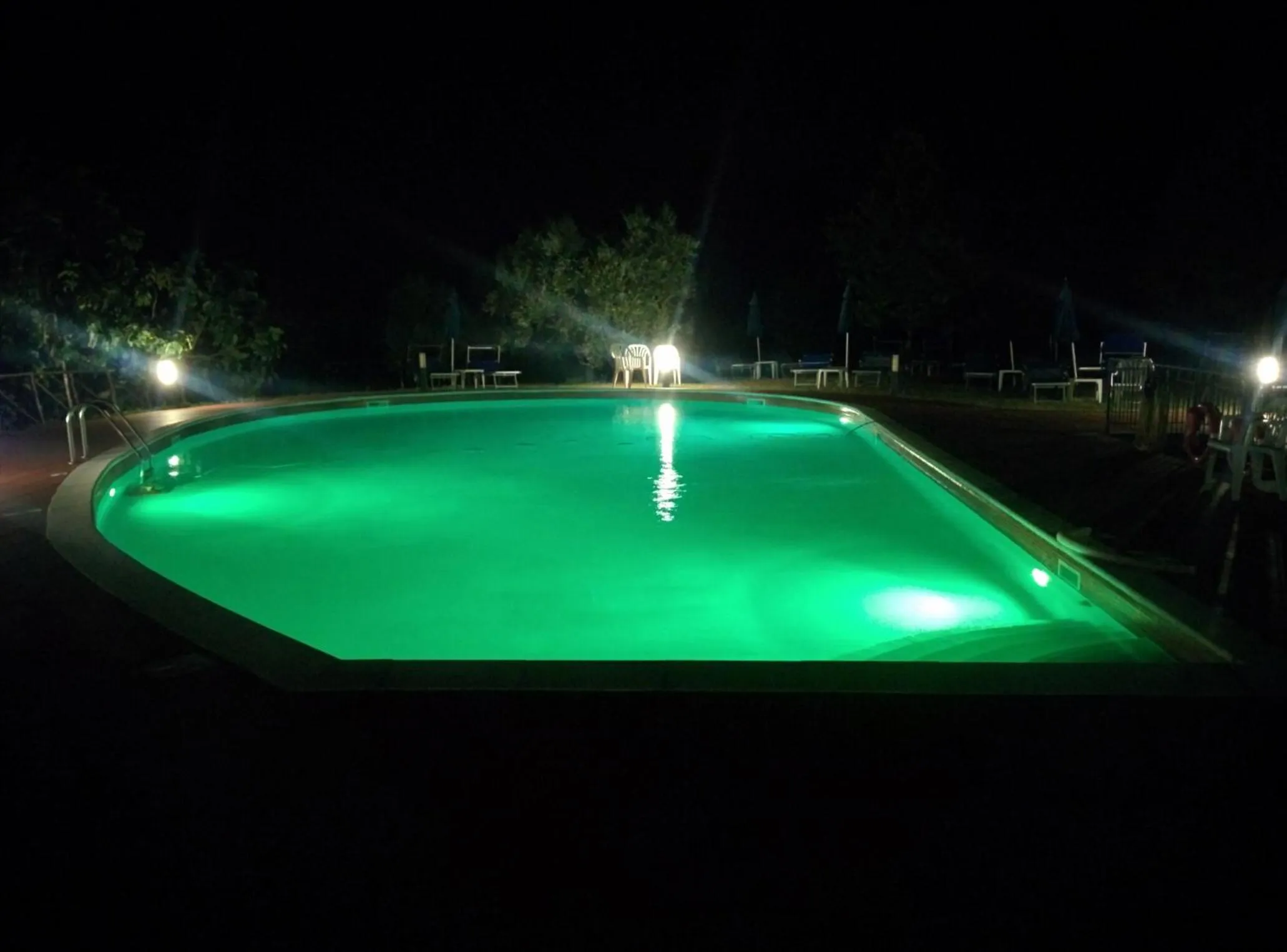 Swimming pool in Hotel Residence Villa Rioddi