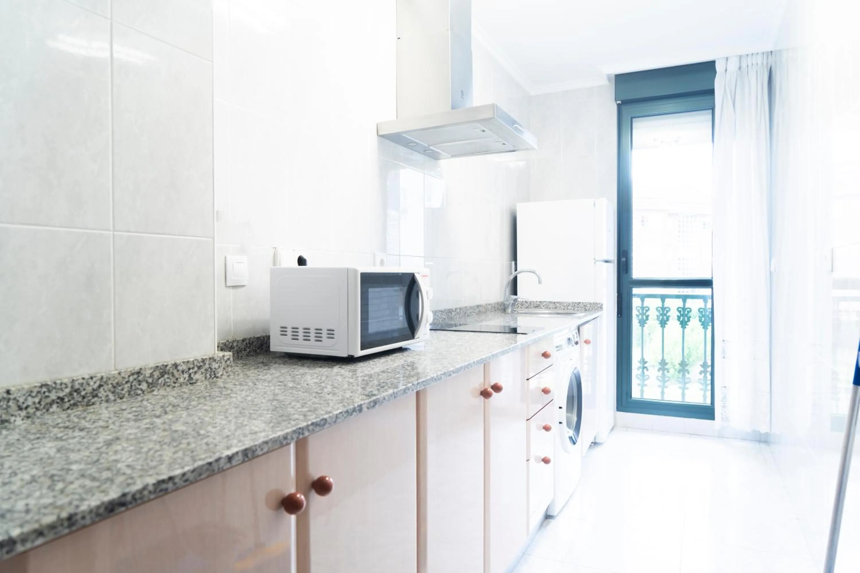kitchen in Apartamentos Salceda