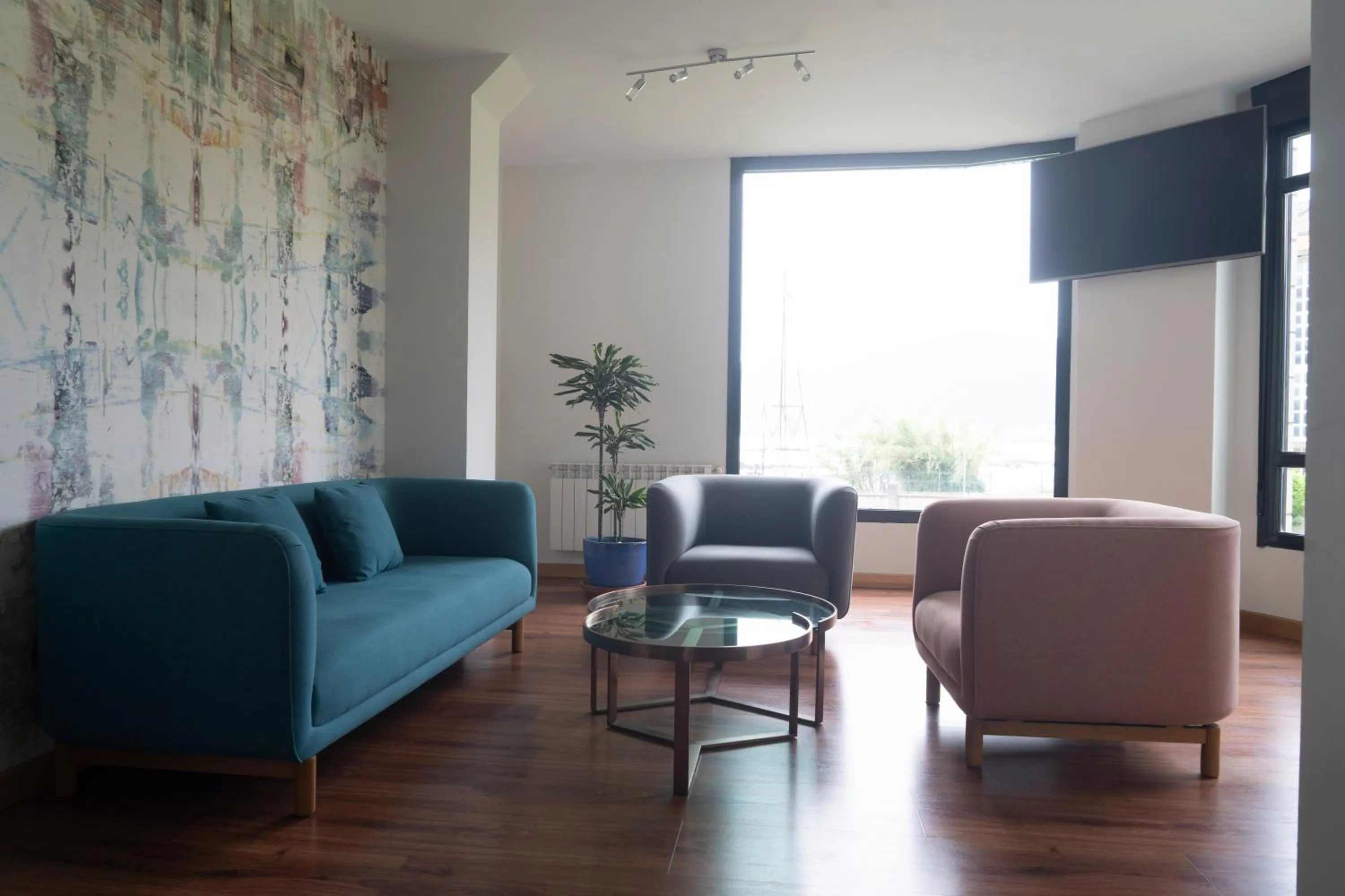 Living room in Apartamentos Salceda