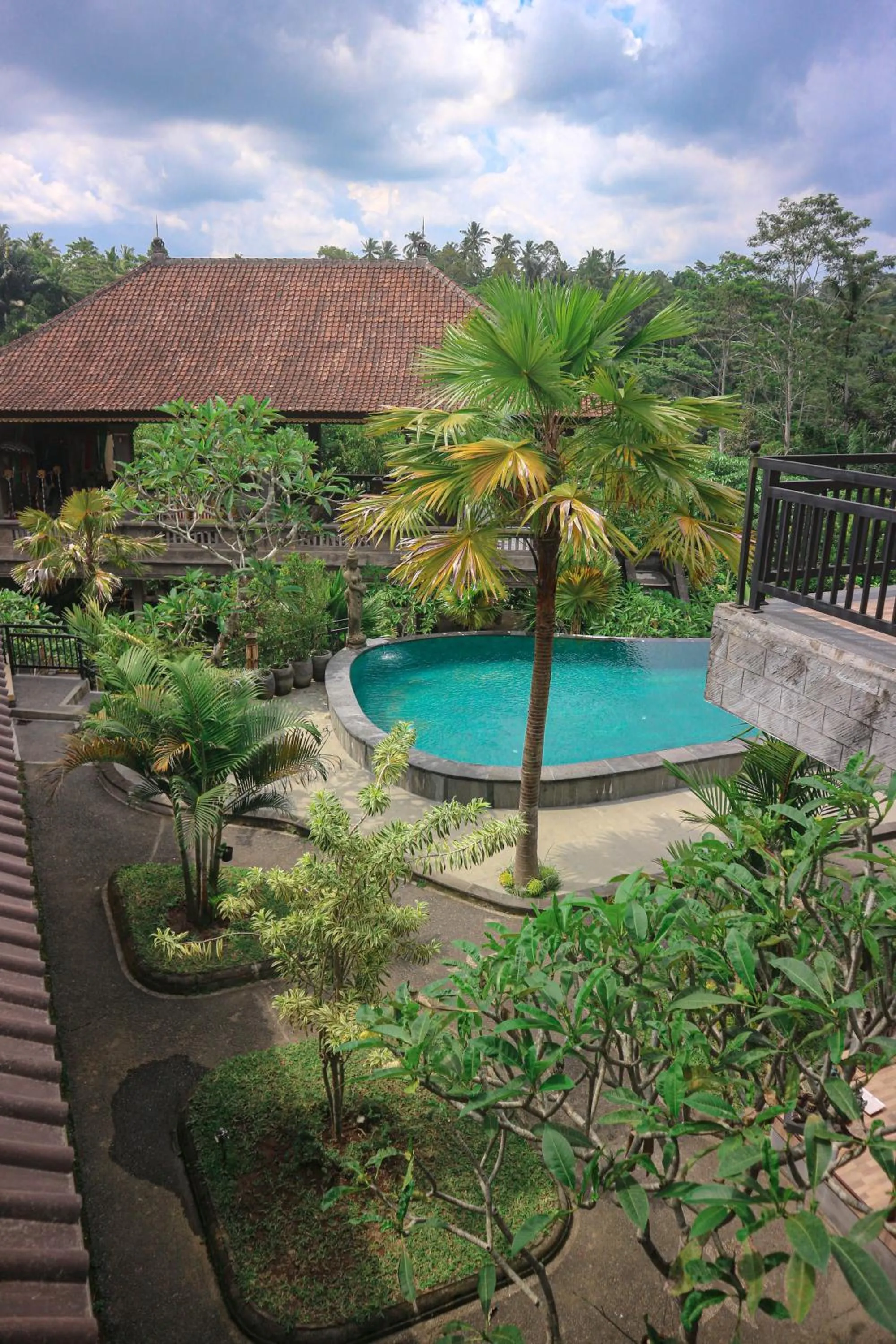 Pool view in The Lumbung Jaya by Uniquecations