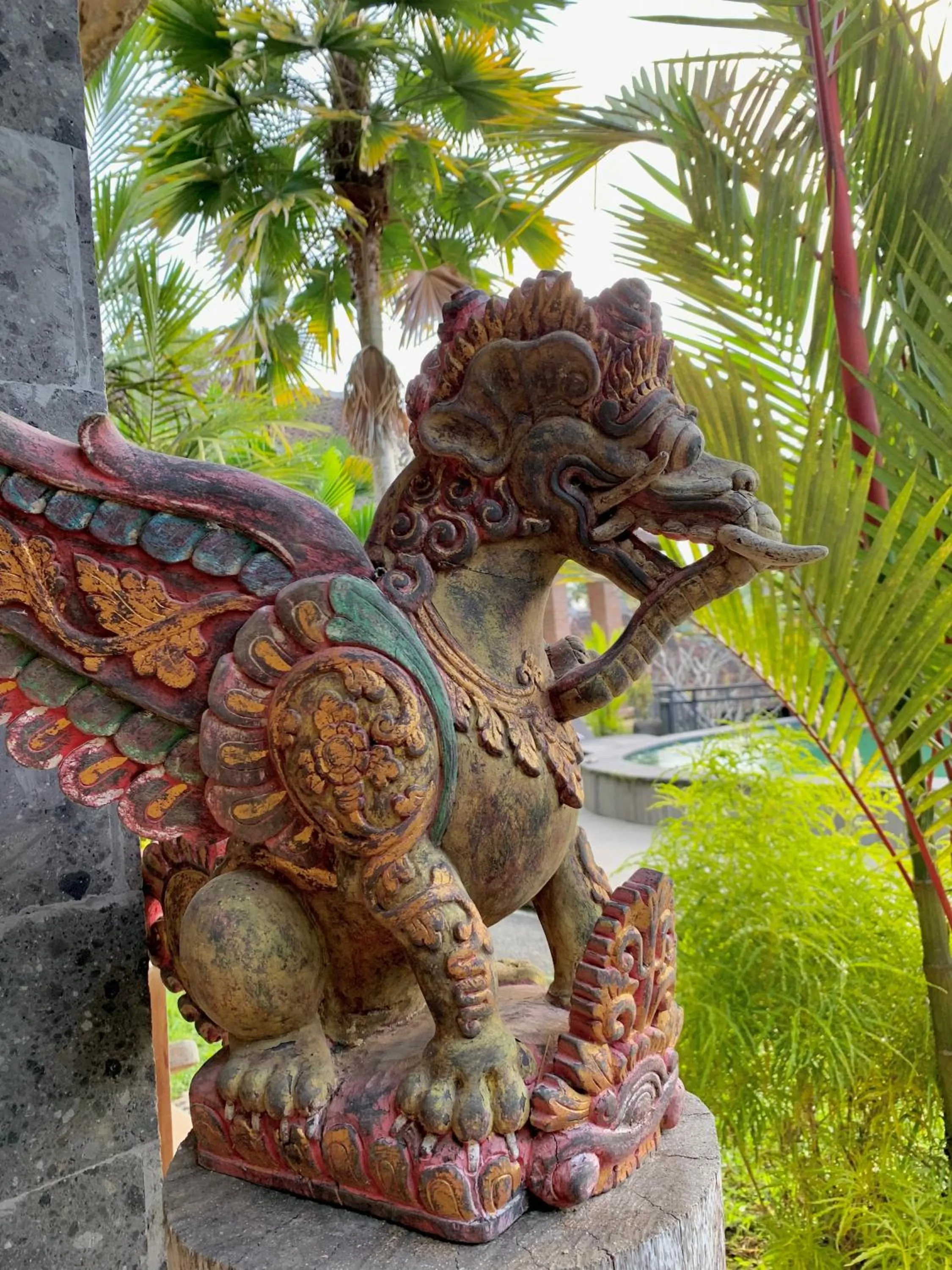 Garden view in The Lumbung Jaya by Uniquecations