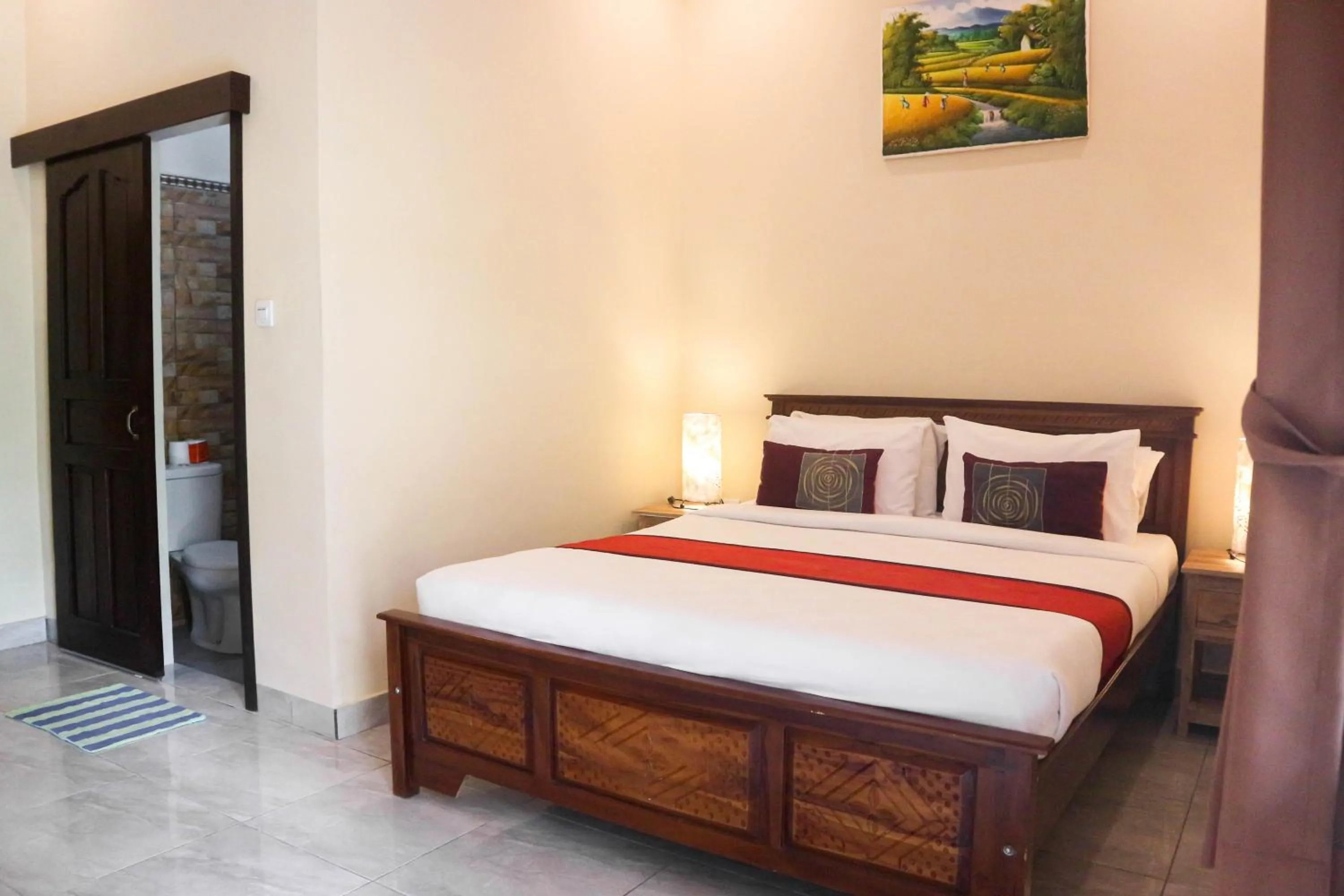 Bed in The Lumbung Jaya by Uniquecations