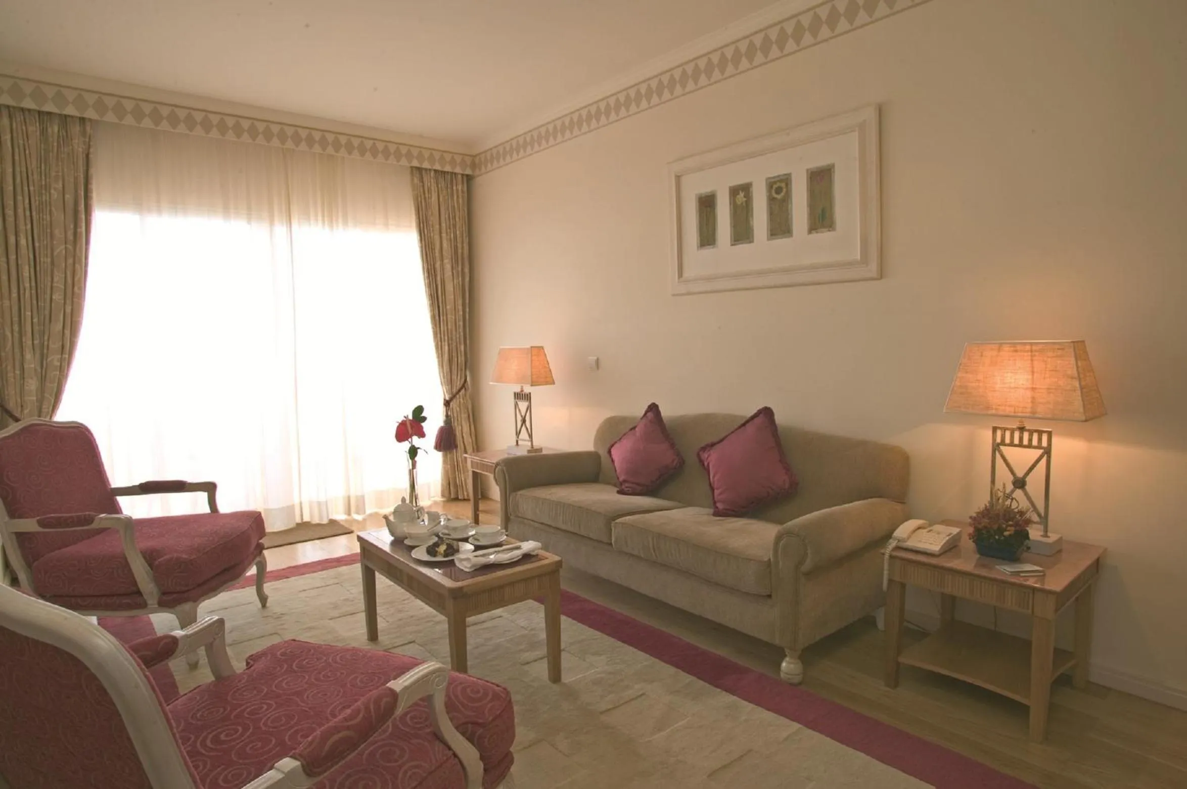 Living room in Quinta do Estreito