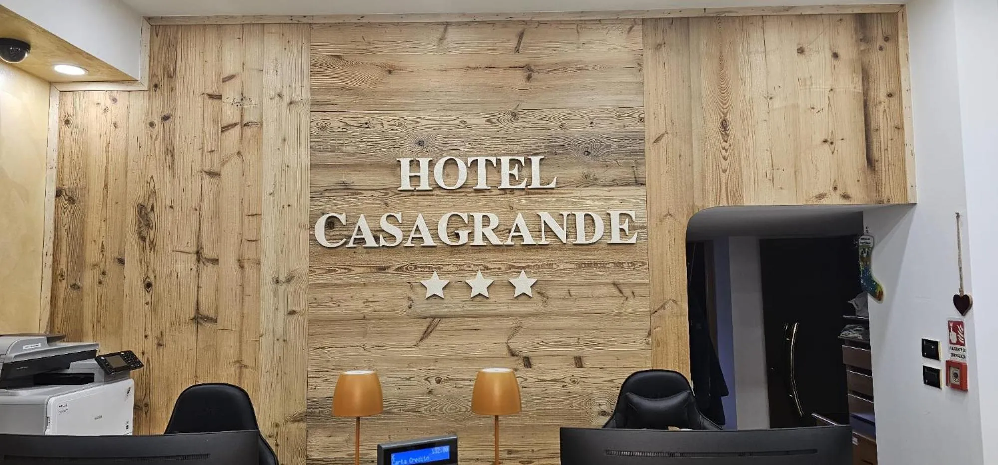 Lobby or reception in Hotel Casagrande