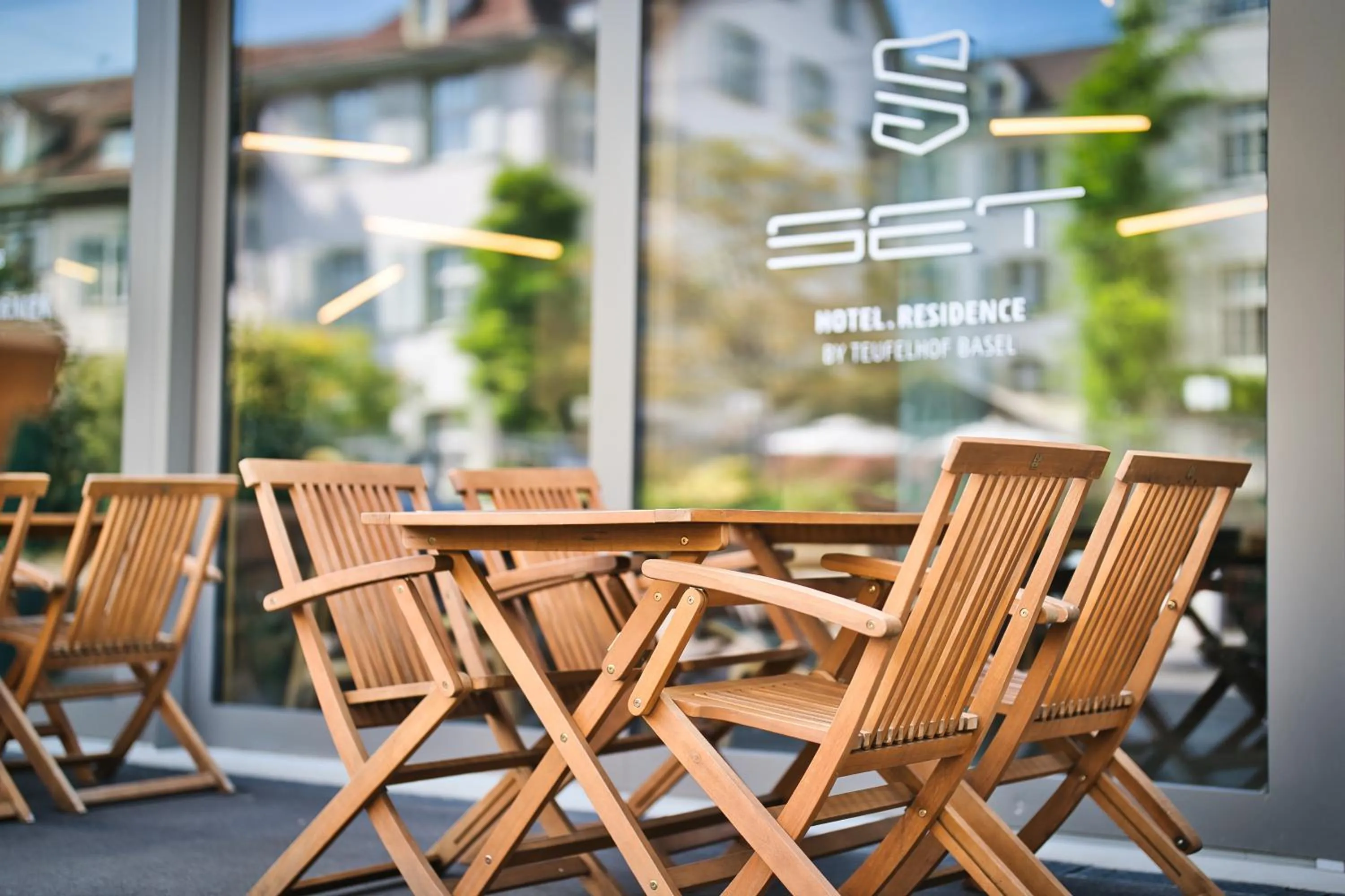 Restaurant/places to eat in SET Hotel.Residence by Teufelhof Basel