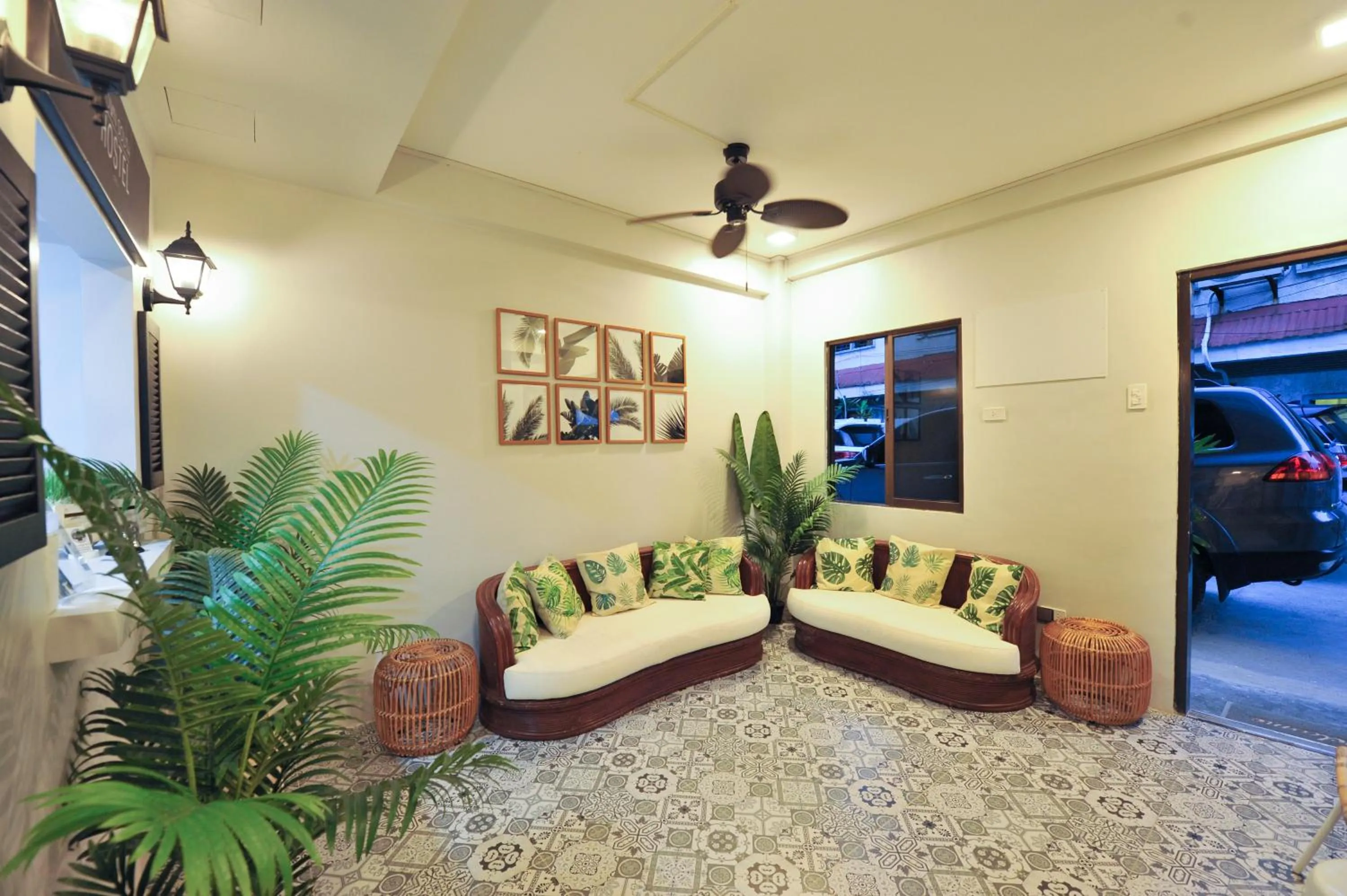 Lobby or reception in Down South Hostel