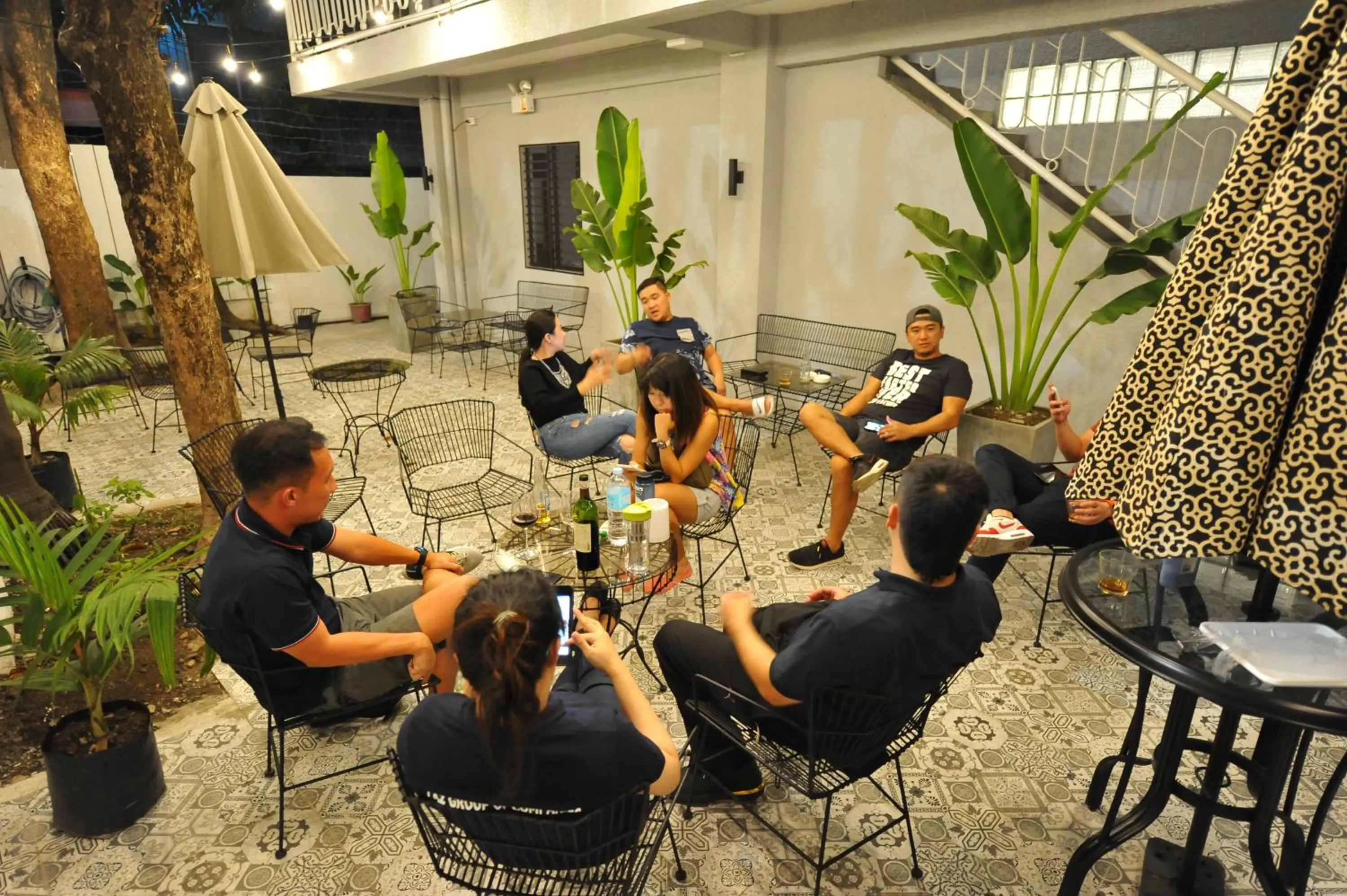 People in Down South Hostel