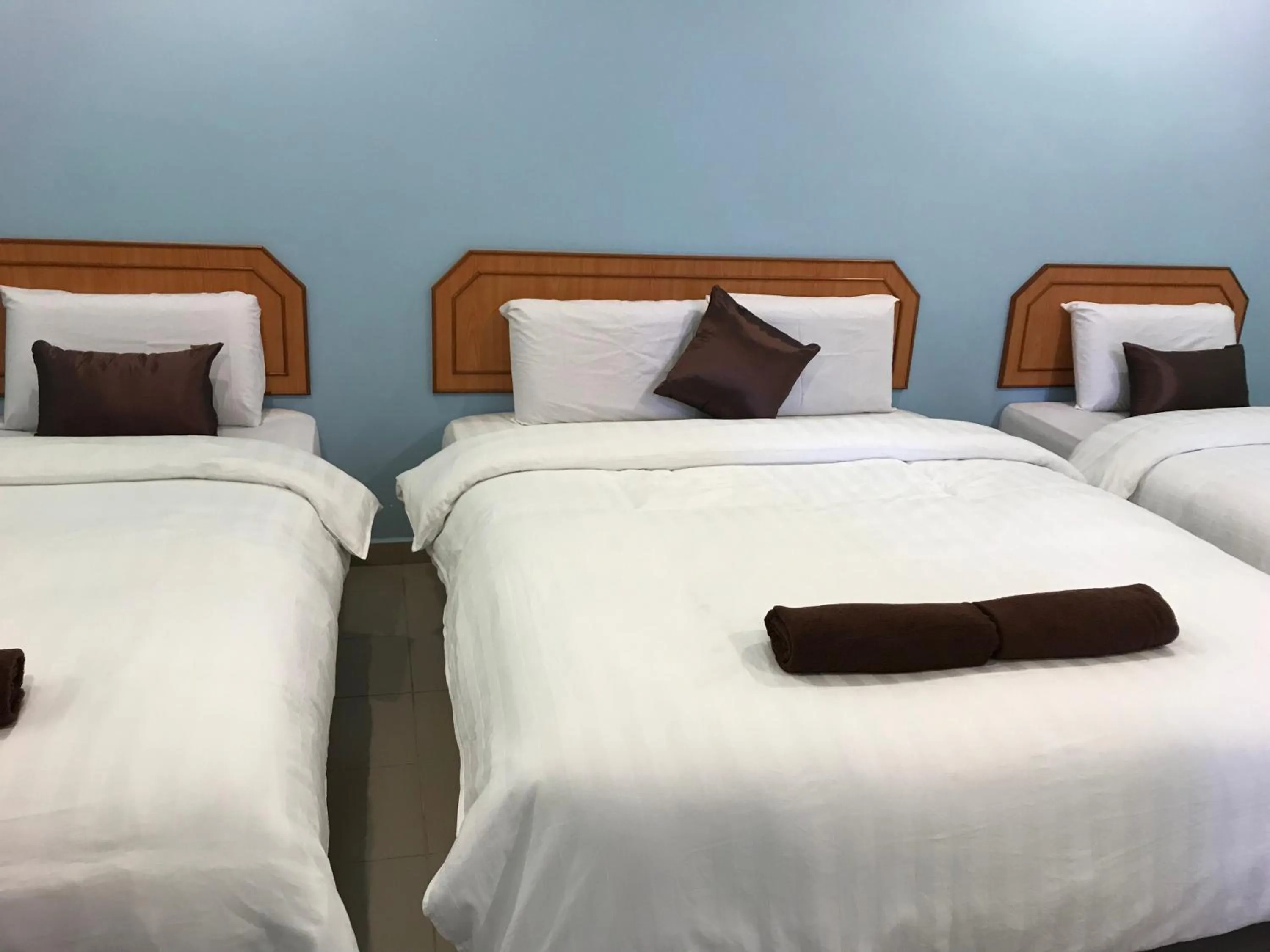 Bed in Hotel Seri Kangsar KK Hotel