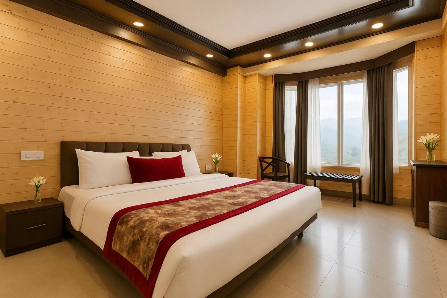 Bed in Summit Grace Boutique Hotel & Spa