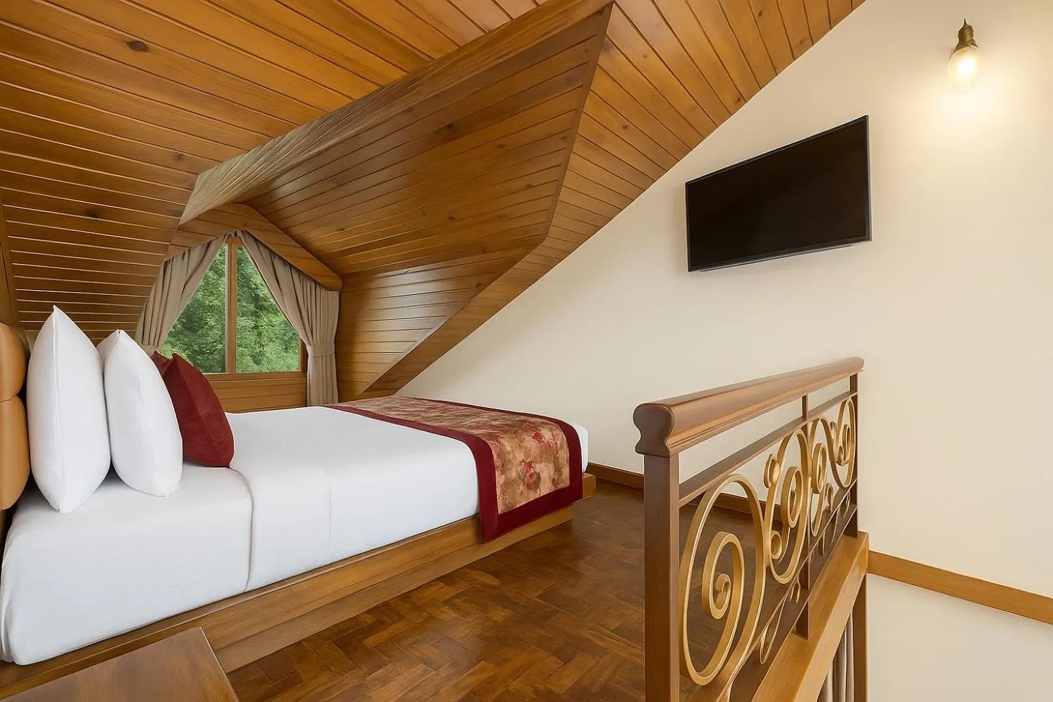 Bed in Summit Grace Boutique Hotel & Spa