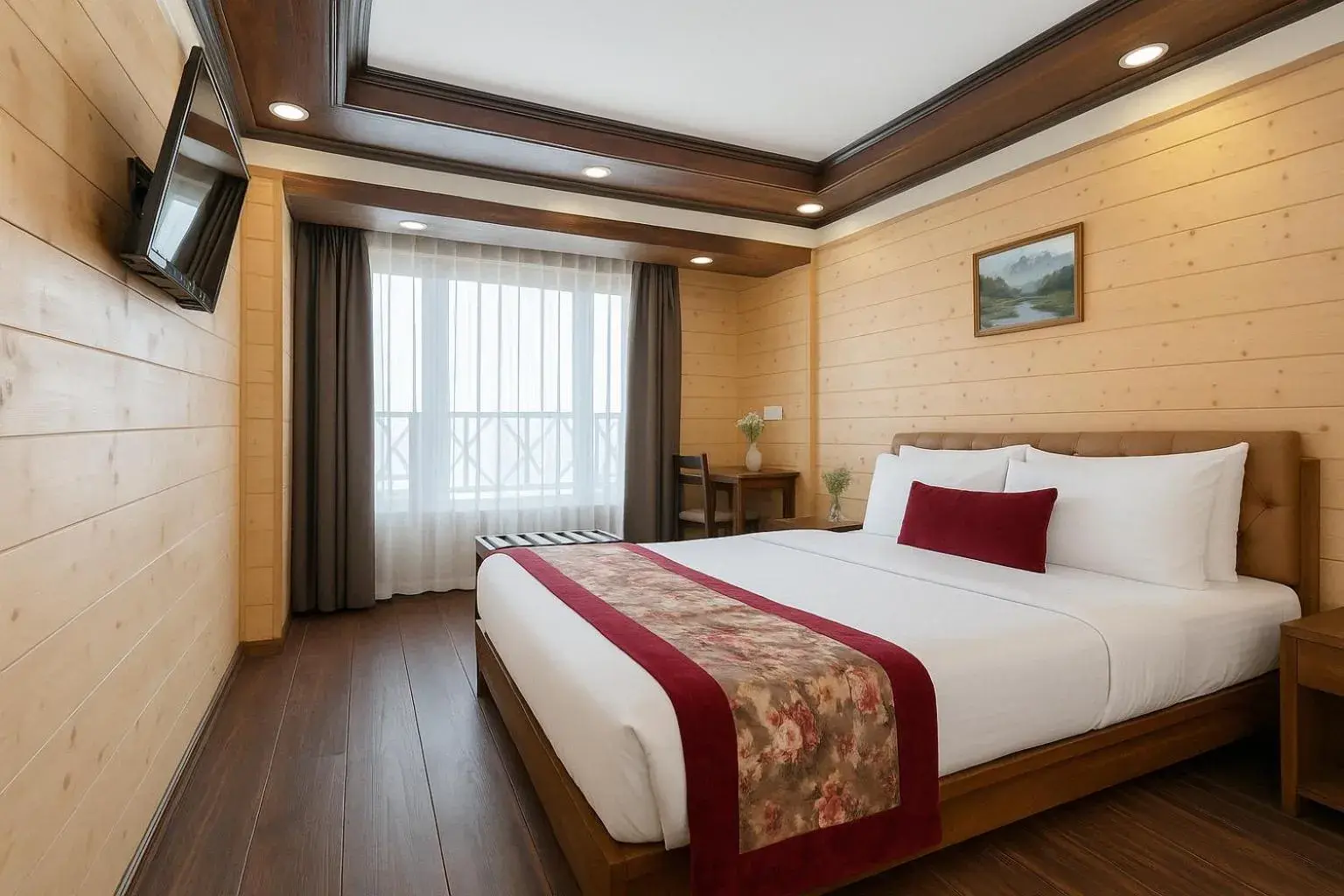 Bed in Summit Grace Boutique Hotel & Spa Bed in Summit Grace Boutique Hotel & Spa