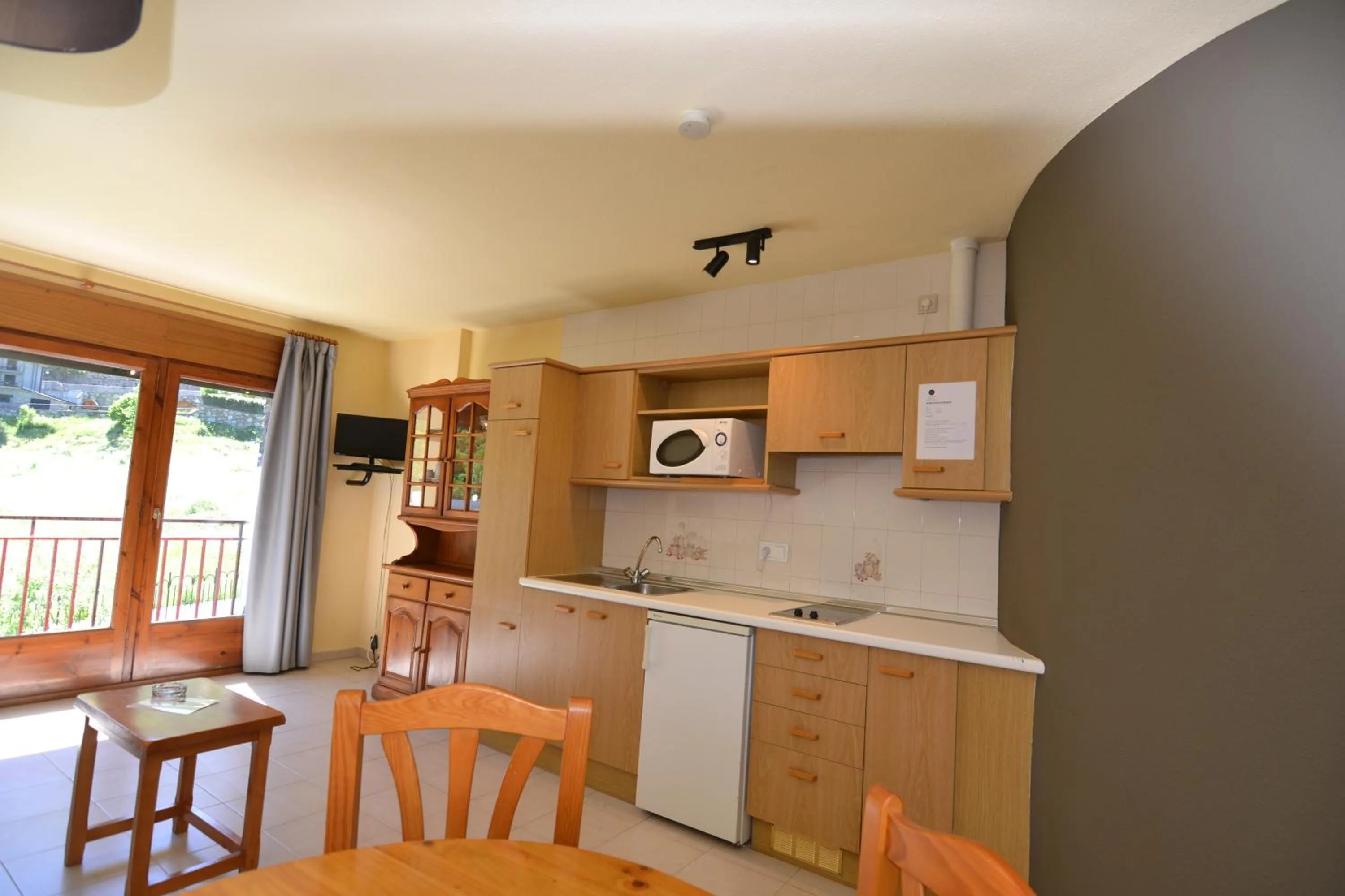 Kitchen or kitchenette in Apartamentos Turisticos Poblado