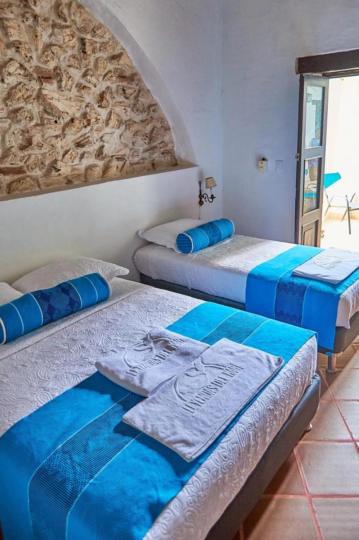 Bedroom, Bed in Cartagena Legends