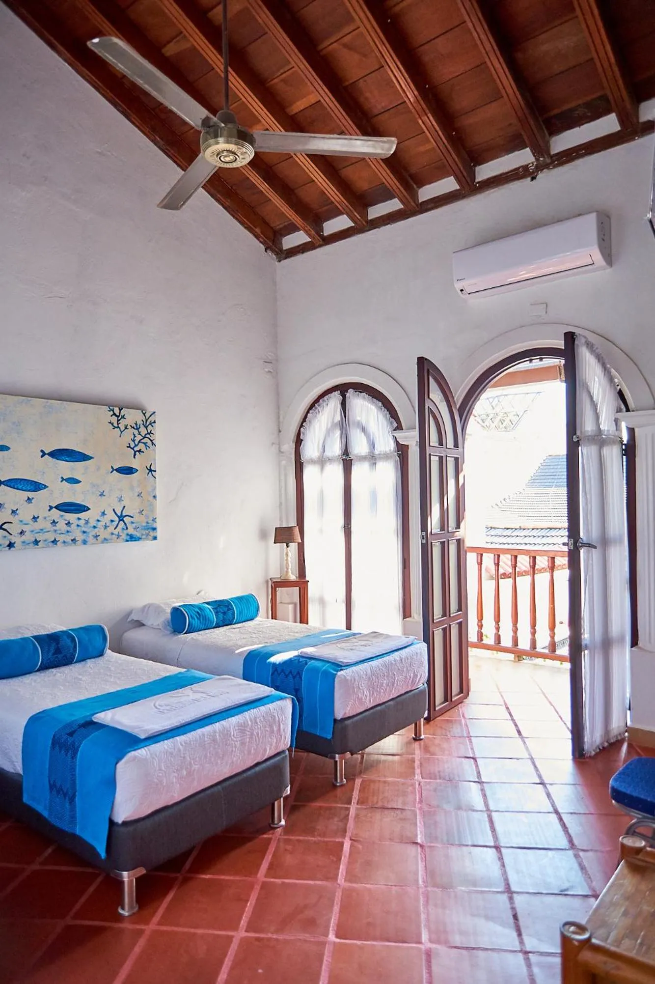 Bedroom, Bed in Cartagena Legends