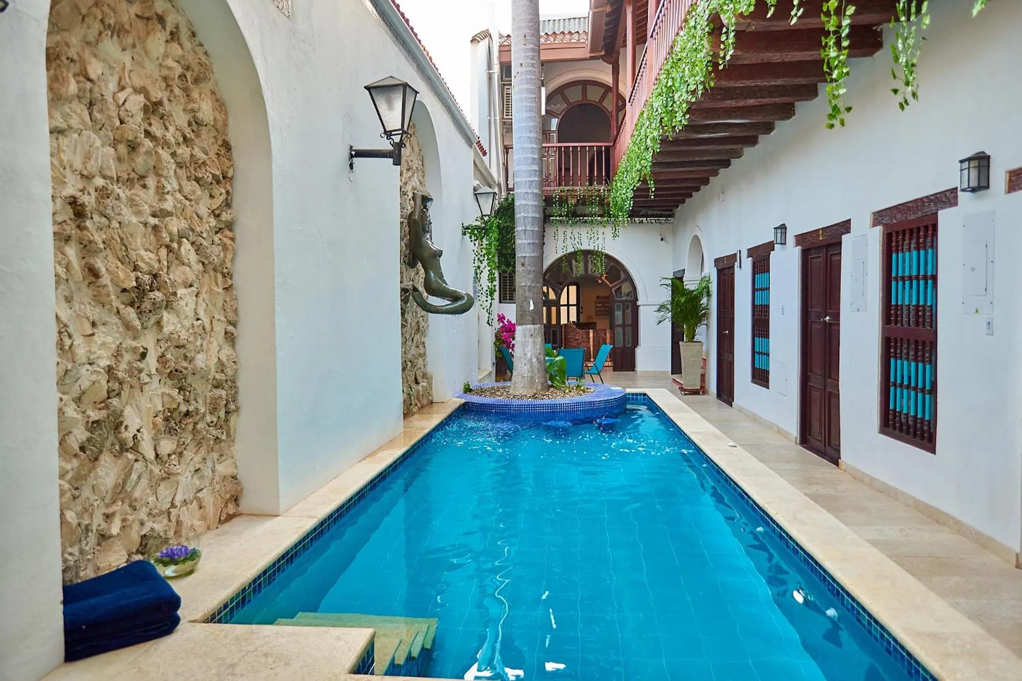 Pool view in Cartagena Legends