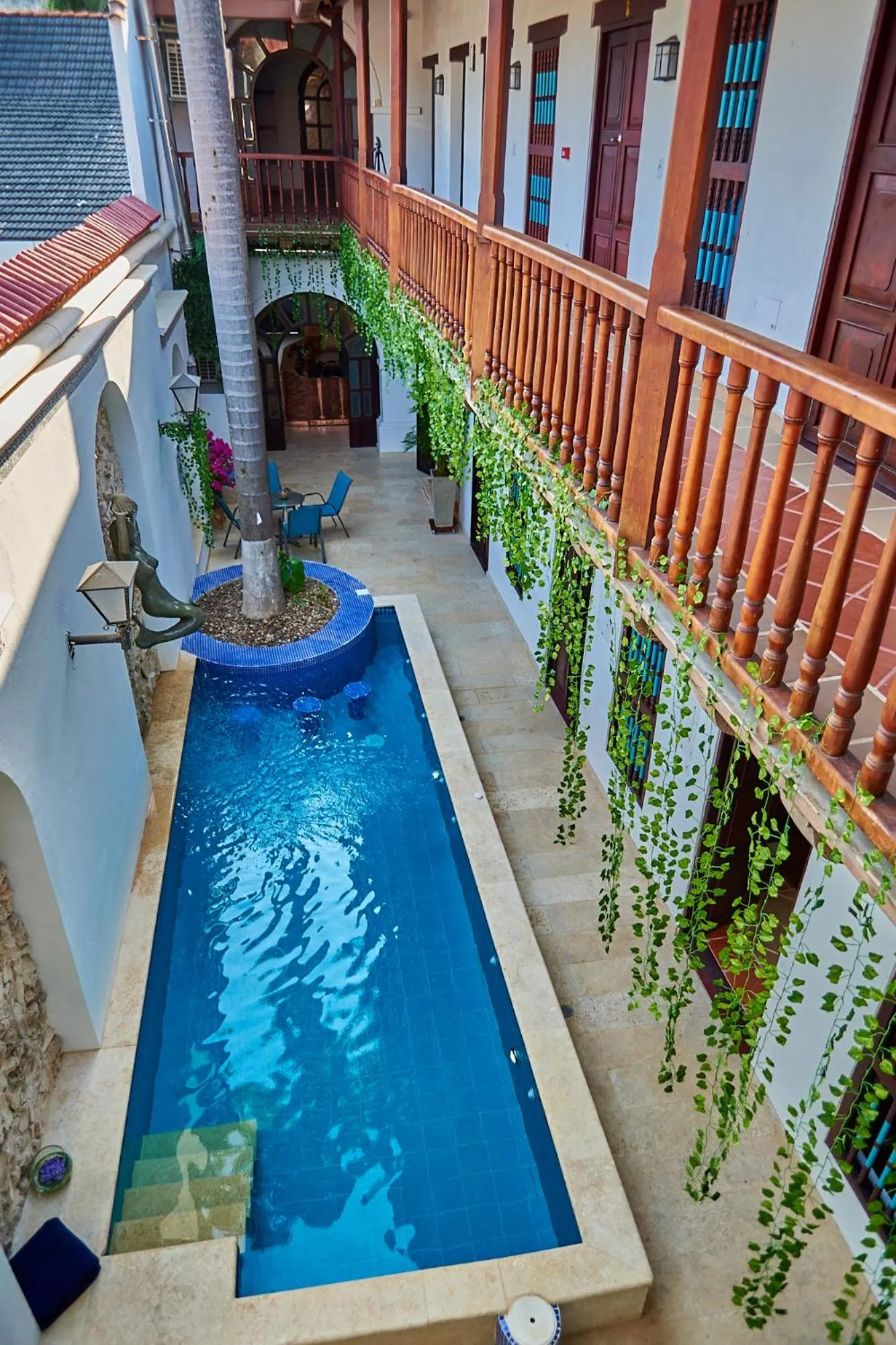 Pool view in Cartagena Legends
