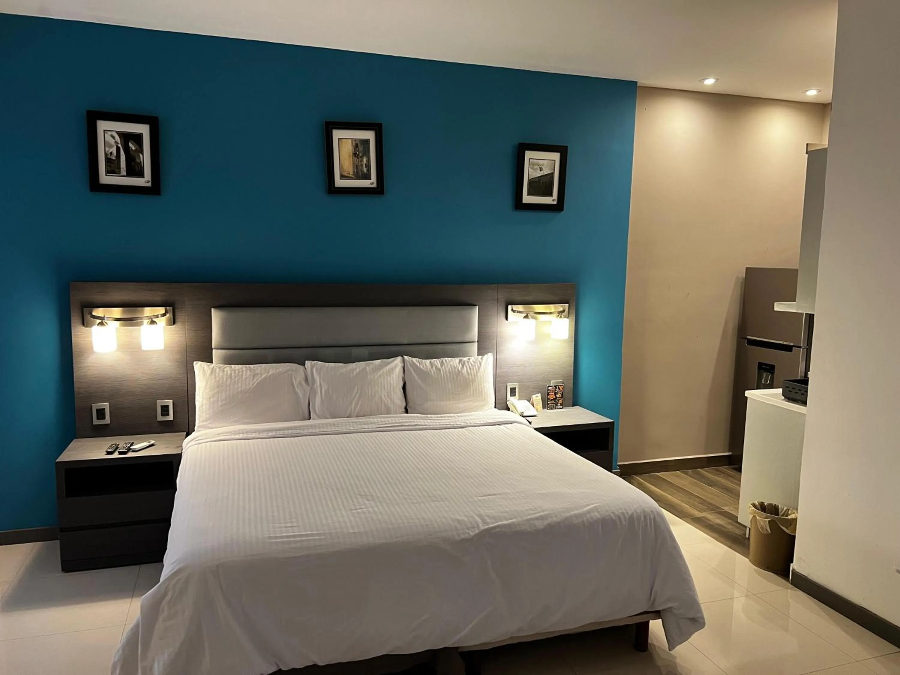 Bedroom, Bed in Hotel El Rancho