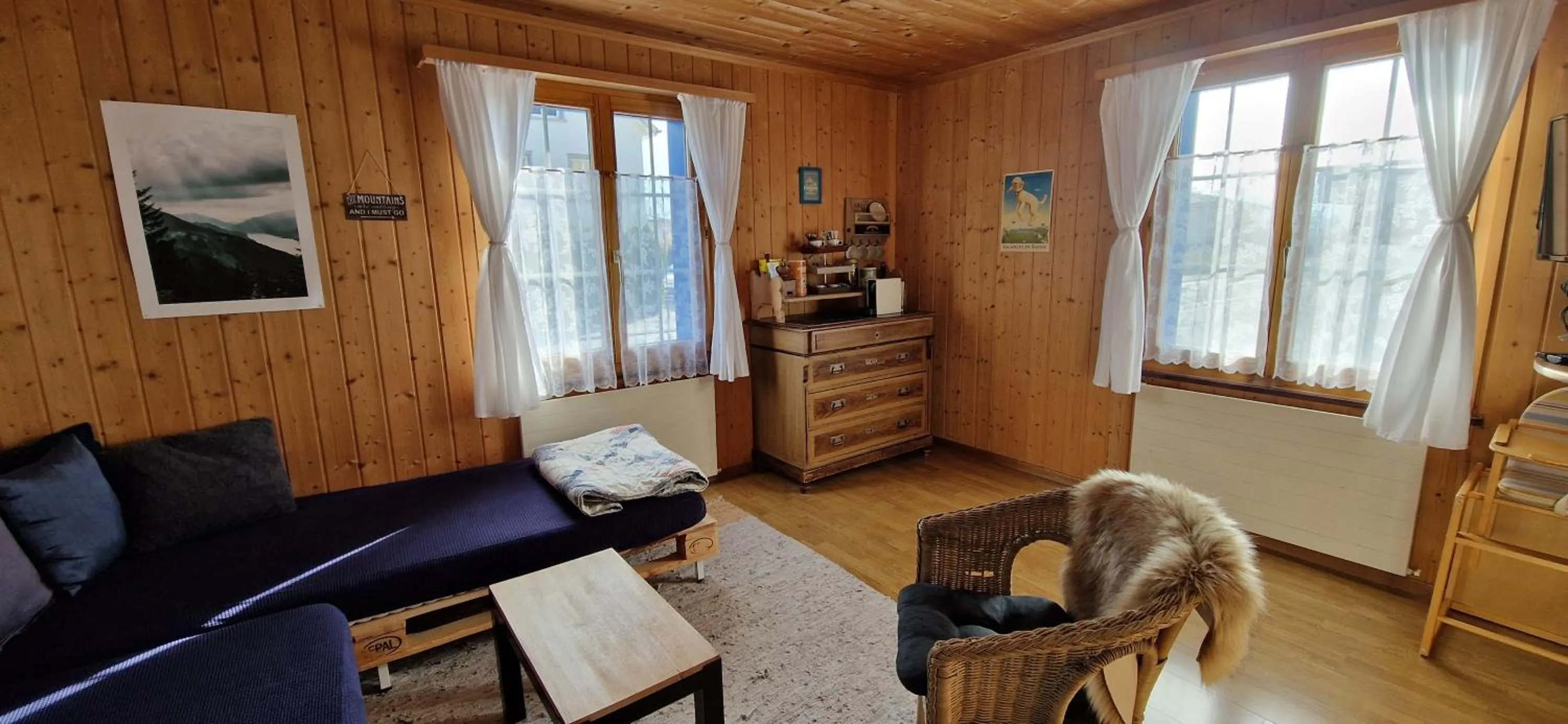 Living room in Chalet Ferreira