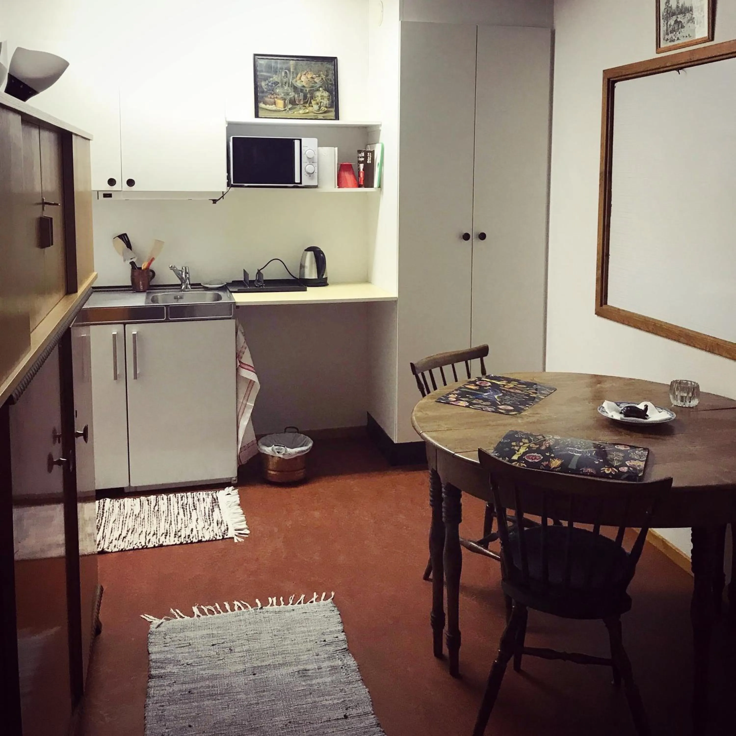 Kitchen or kitchenette in Klefstad gård