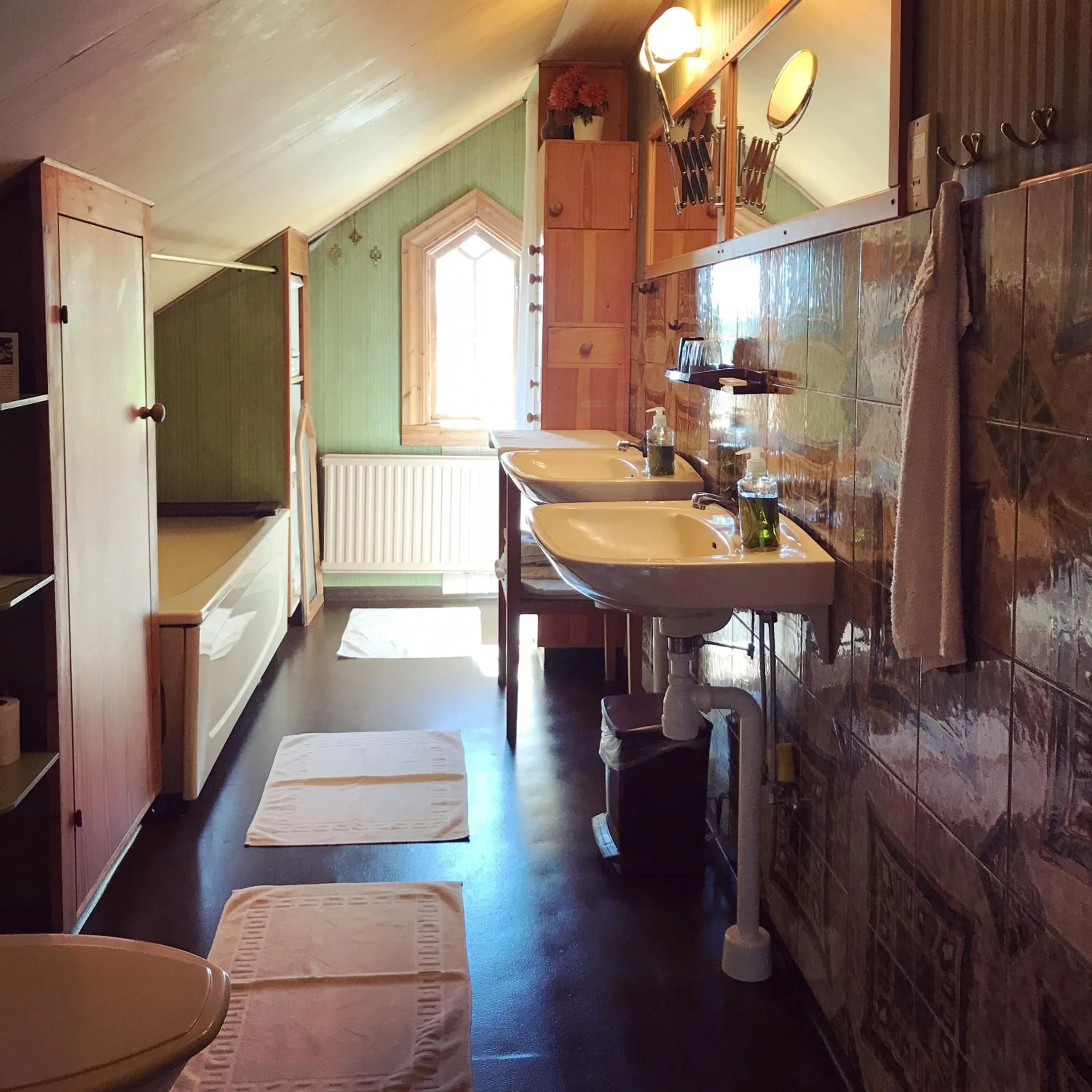 Bathroom in Klefstad gård