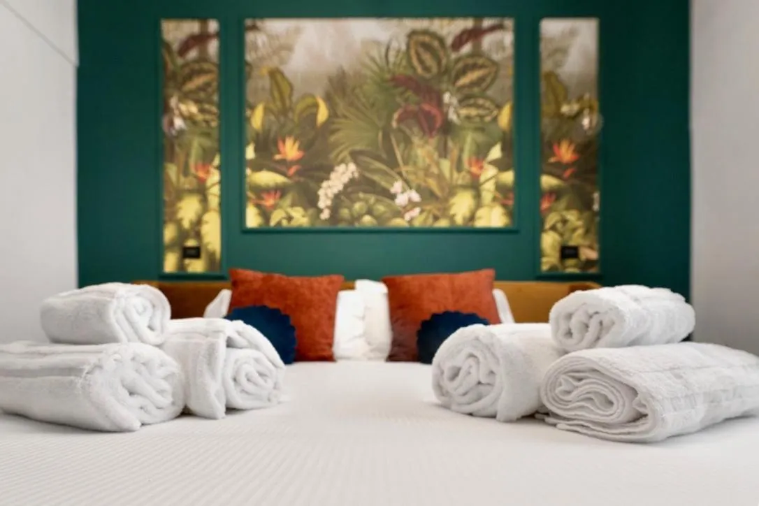 Bed in Colosseo Relais