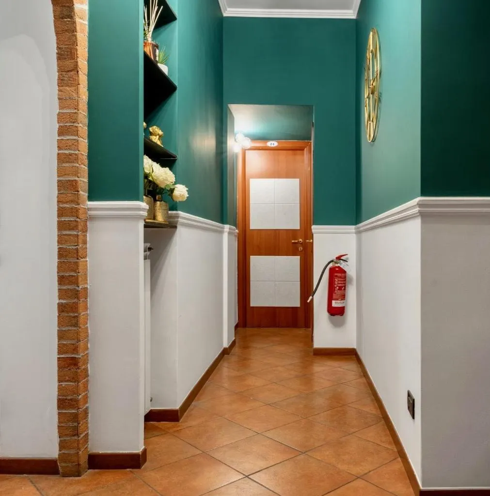 Lobby or reception in Colosseo Relais