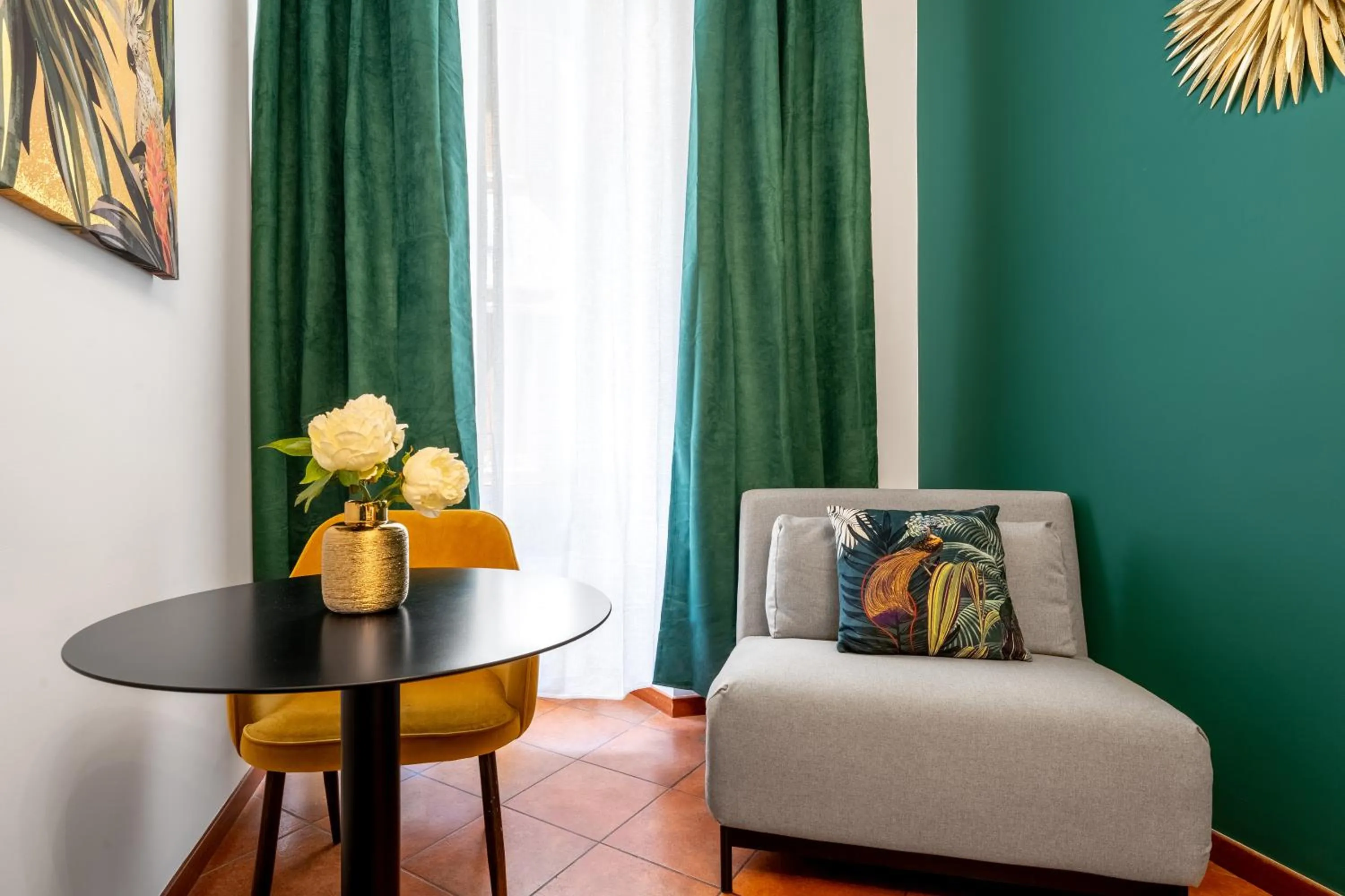 Bed in Colosseo Relais