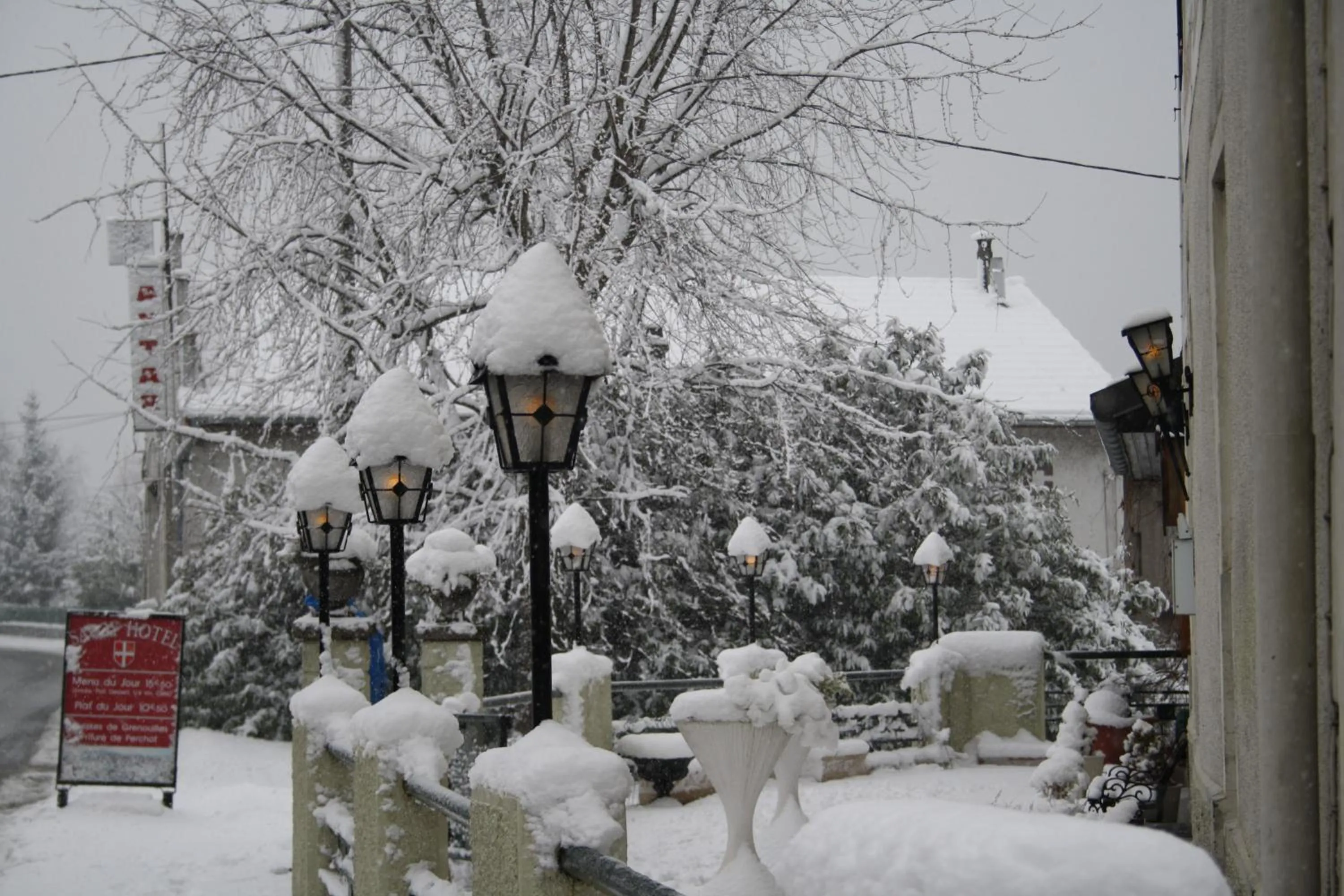 Winter in Savoy Hotel