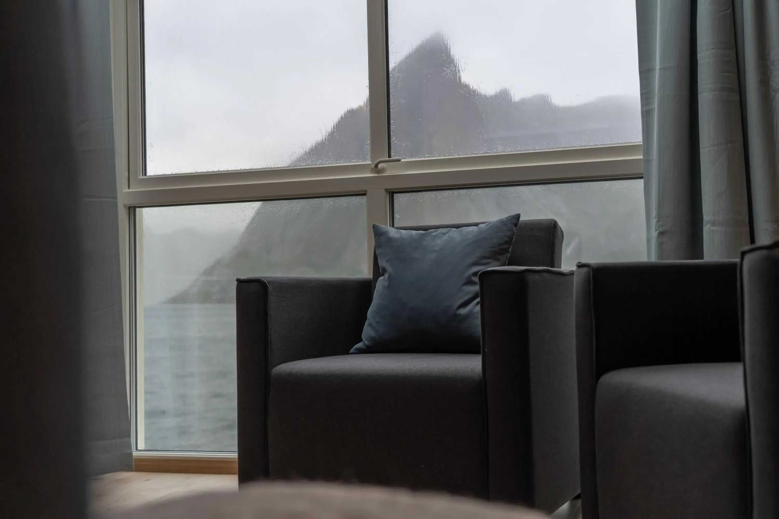 Living room in Eliassen Rorbuer Living room in Eliassen Rorbuer