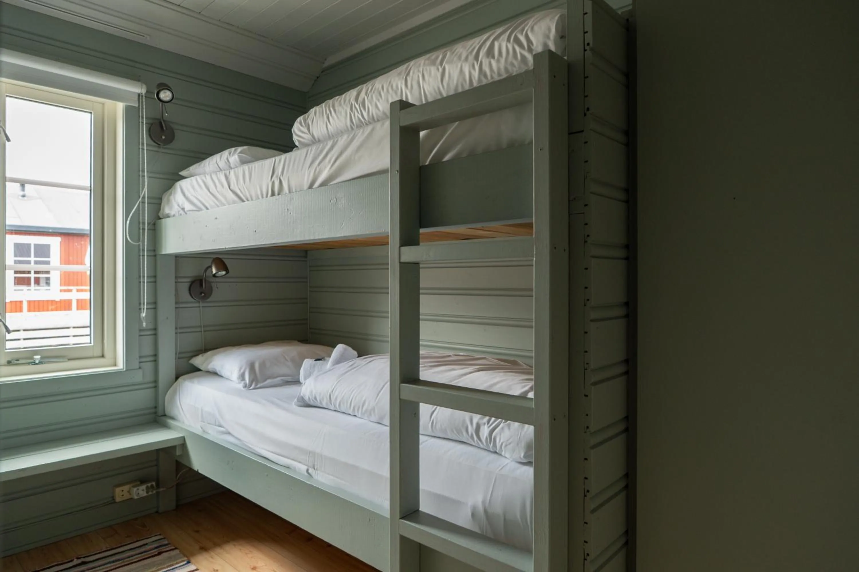 Bed in Eliassen Rorbuer