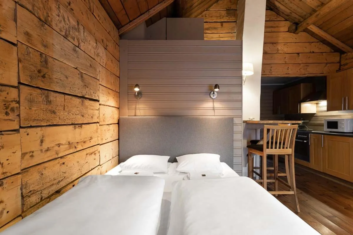 Bed in Eliassen Rorbuer