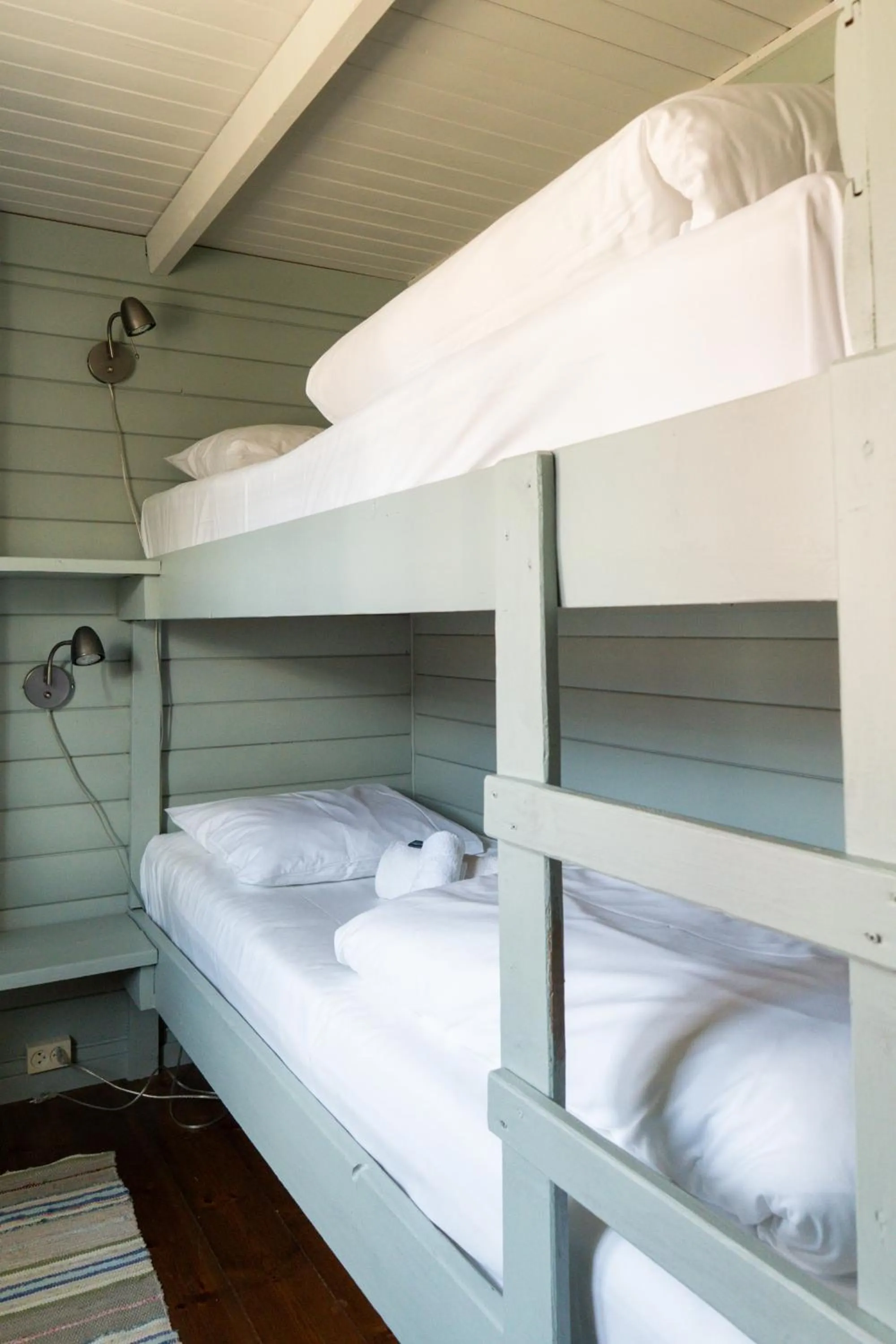 Bed in Eliassen Rorbuer