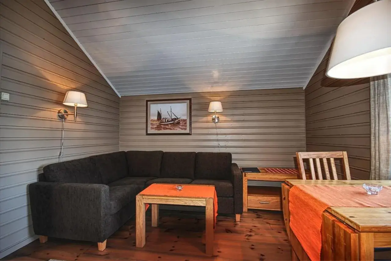 Living room in Eliassen Rorbuer Living room in Eliassen Rorbuer