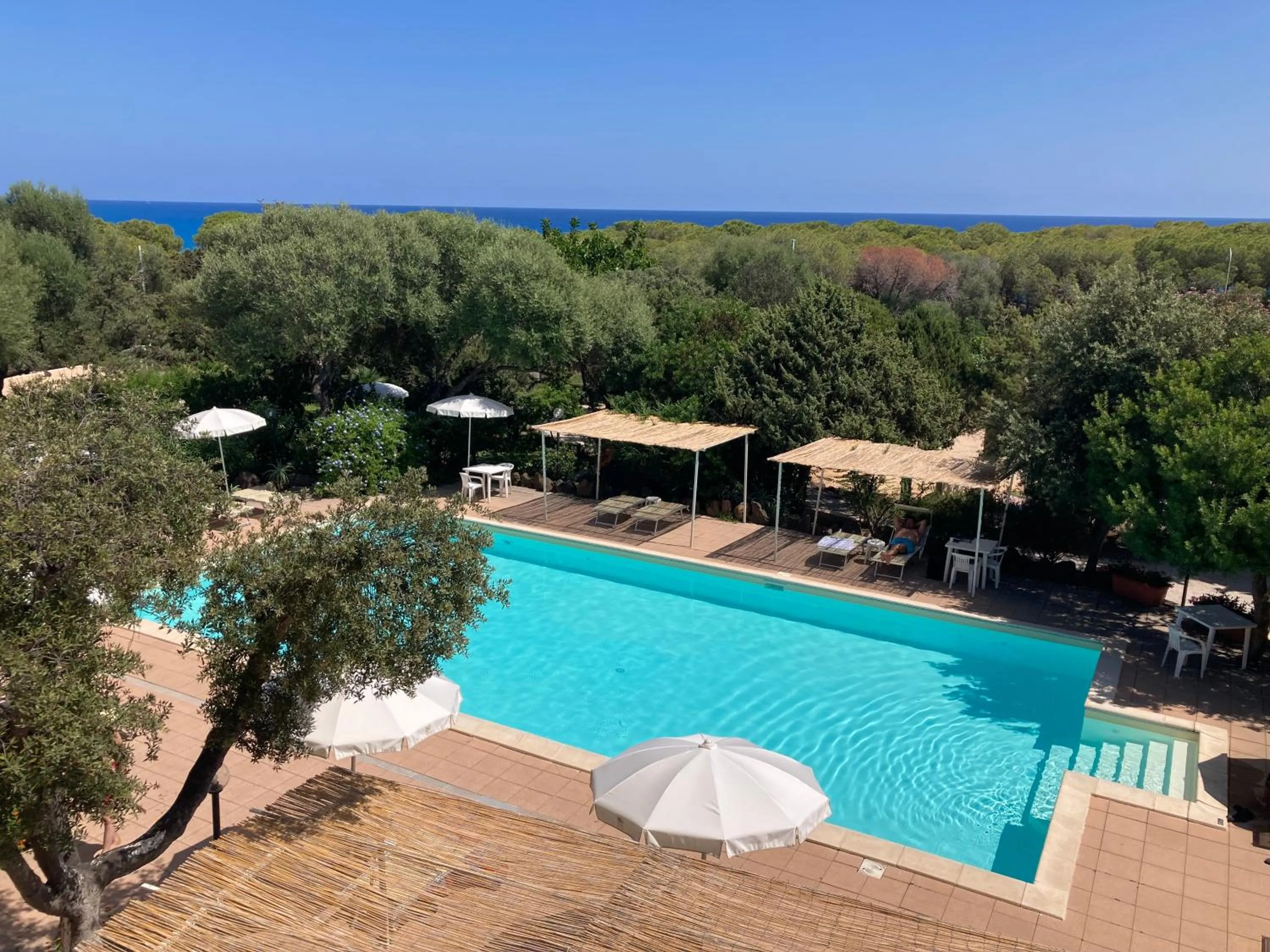 Balcony/Terrace in Hotel Villa Campana