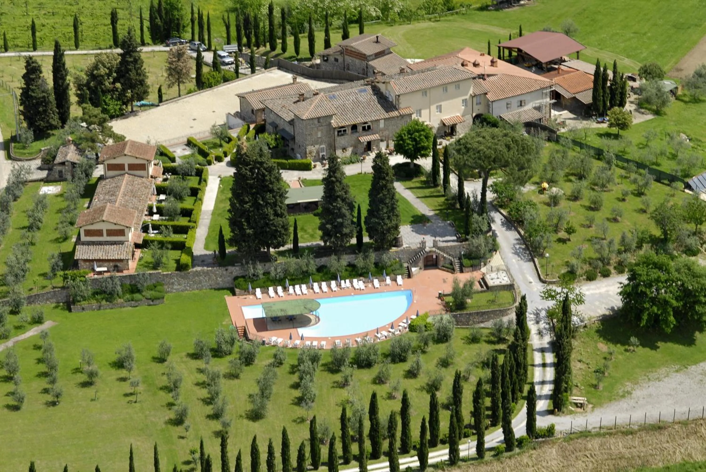 Bird's eye view in Erboli Residence