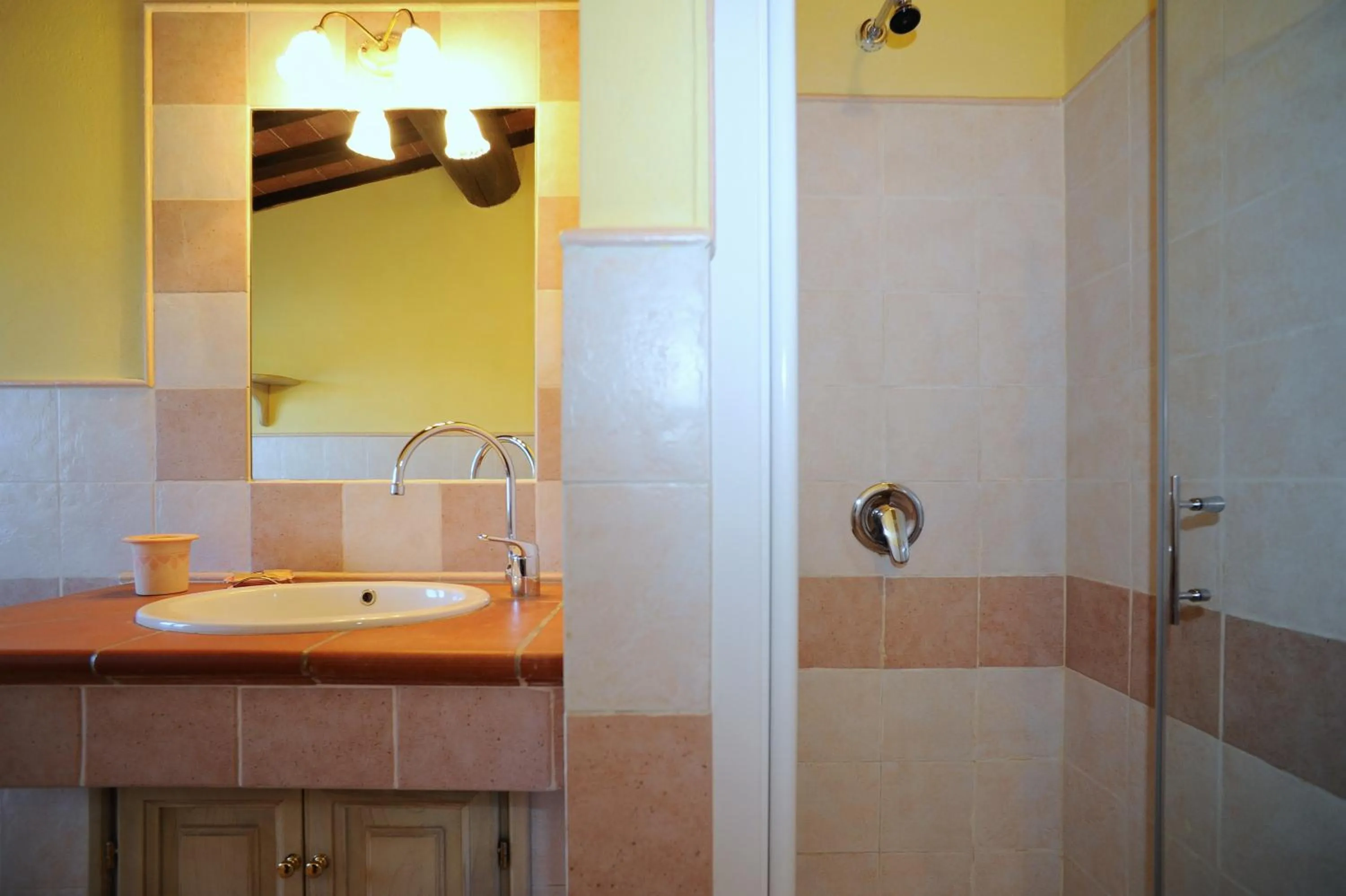 Shower in Erboli Residence